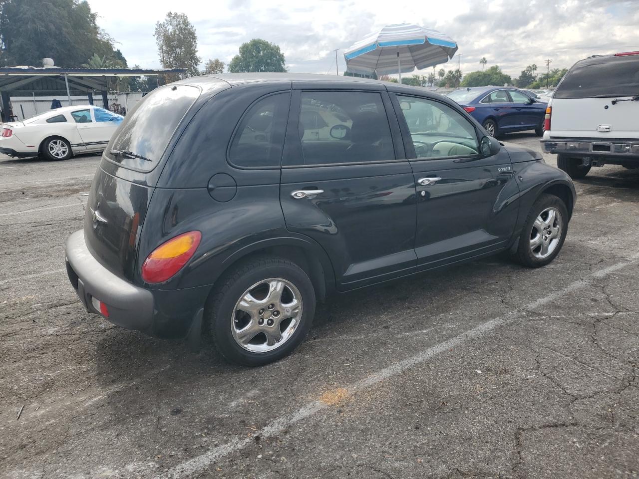2001 Chrysler Pt Cruiser Black vin: 3C8FY4BB61T602929