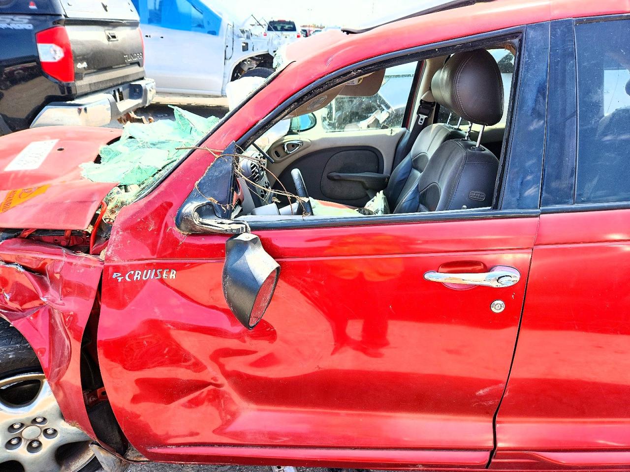 2001 Chrysler Pt Cruiser Burgundy vin: 3C8FY4BB61T634148