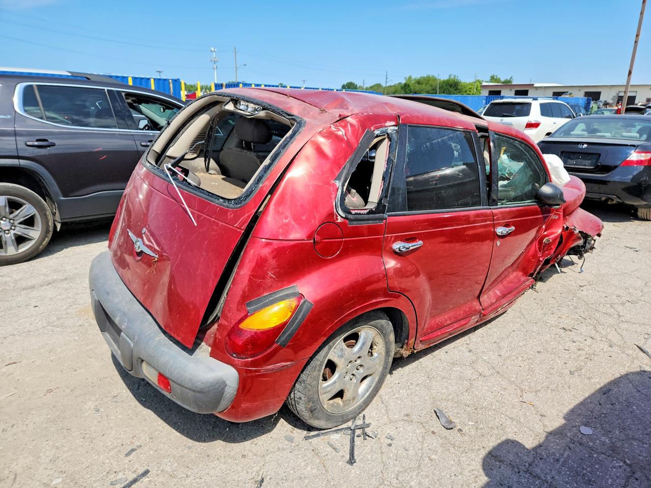 2001 Chrysler Pt Cruiser Burgundy vin: 3C8FY4BB61T634148