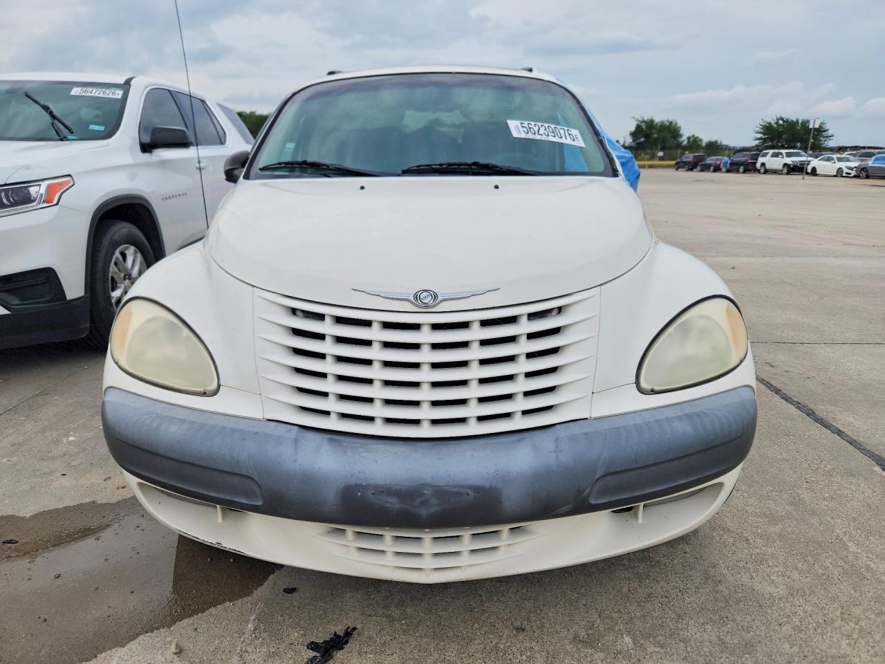 2001 Chrysler Pt Cruiser White vin: 3C8FY4BB61T692664