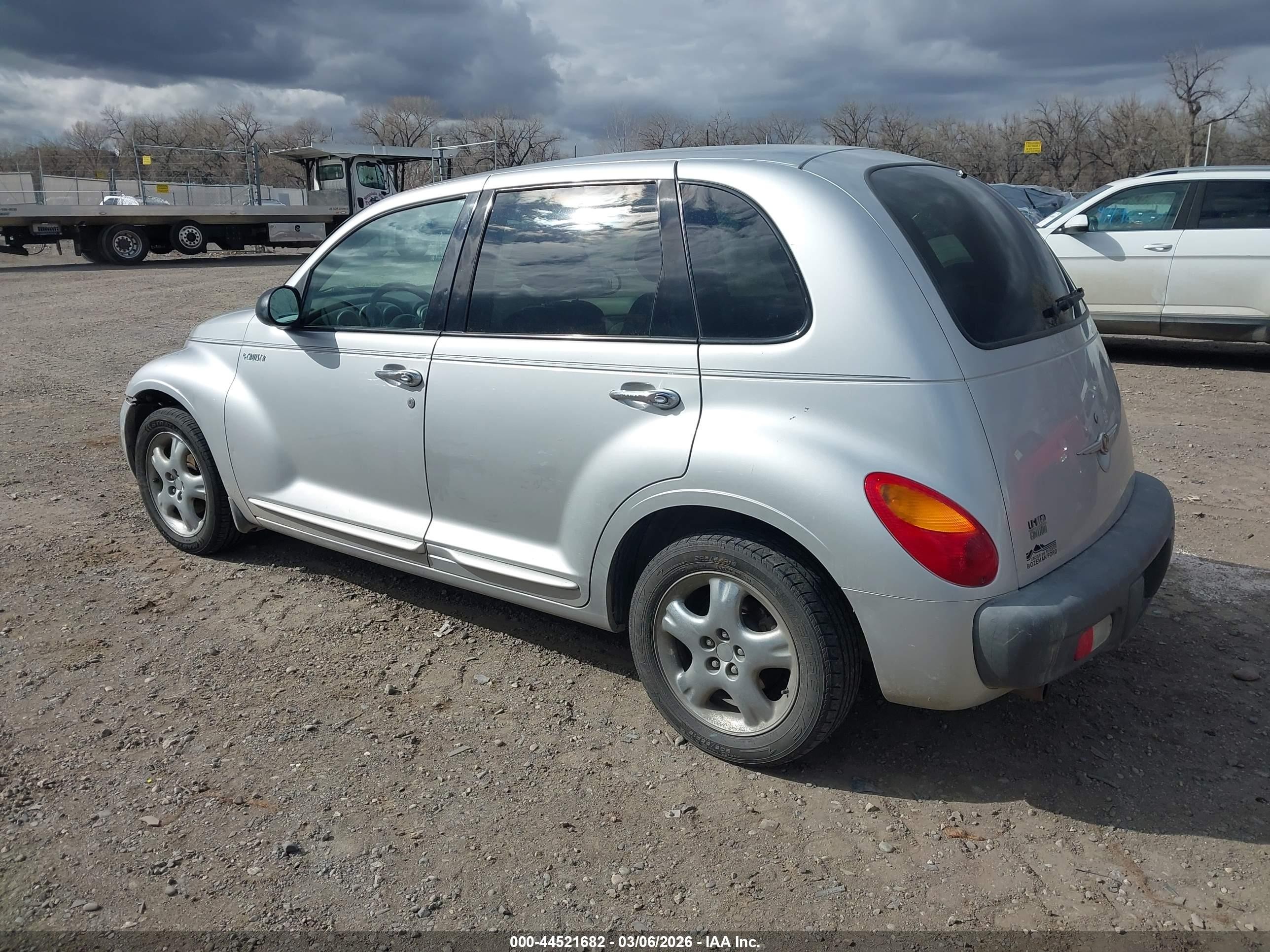 2001 Chrysler Pt Cruiser   Silver vin: 3C8FY4BB71T591732