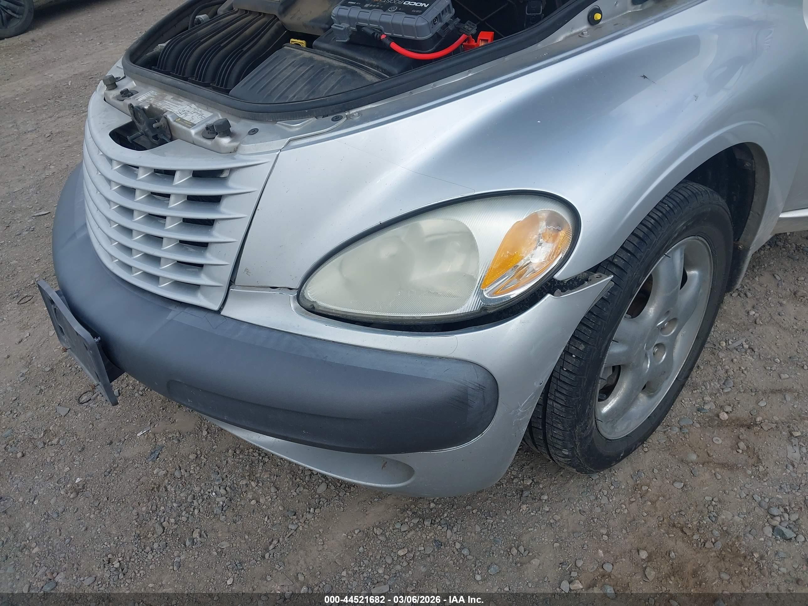 2001 Chrysler Pt Cruiser   Silver vin: 3C8FY4BB71T591732