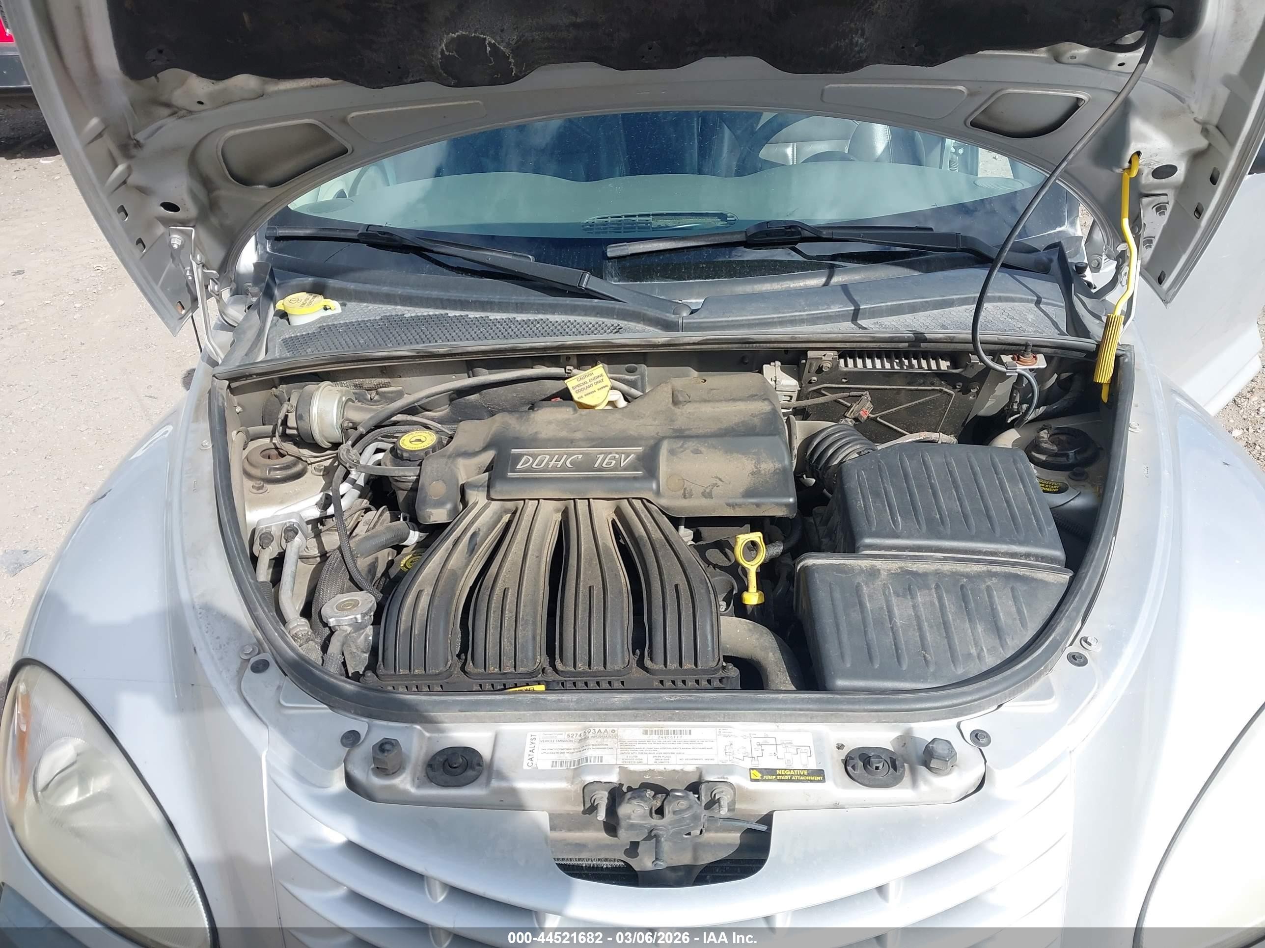 2001 Chrysler Pt Cruiser   Silver vin: 3C8FY4BB71T591732