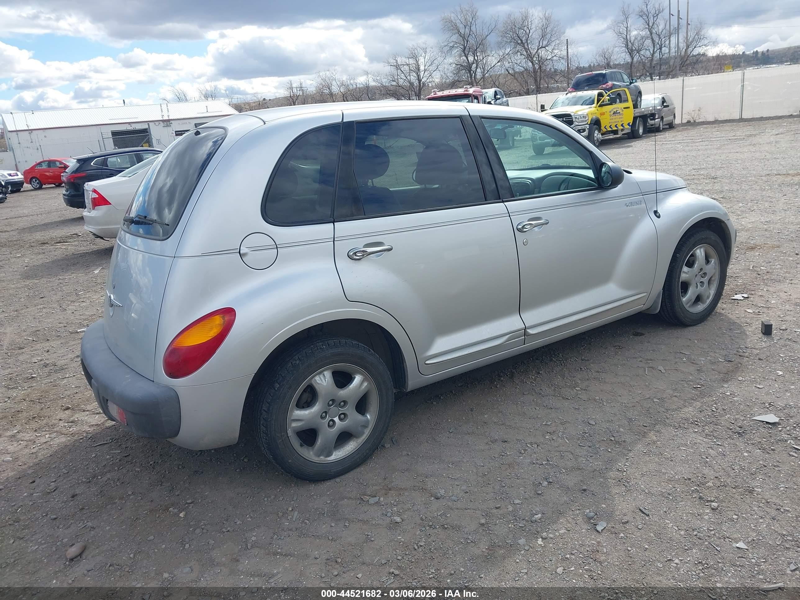 2001 Chrysler Pt Cruiser   Silver vin: 3C8FY4BB71T591732