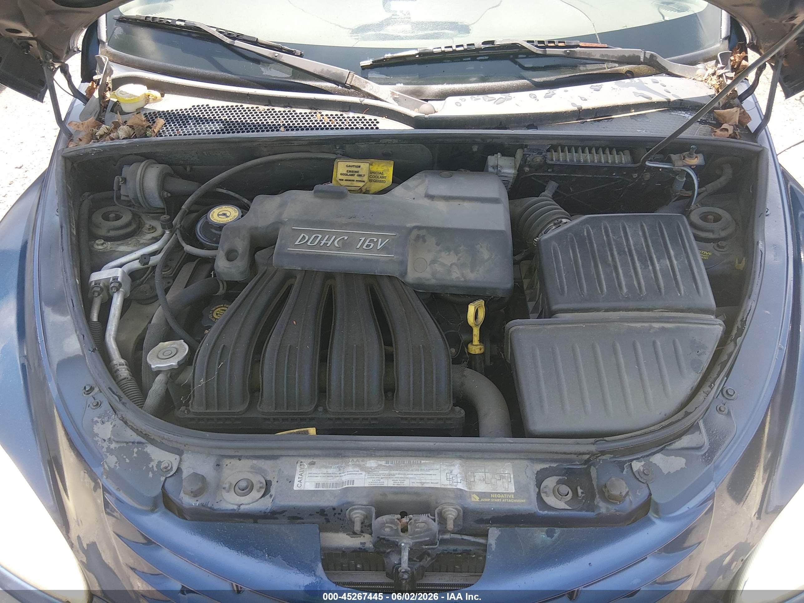 2001 Chrysler Pt Cruiser   Dark Blue vin: 3C8FY4BB81T543785