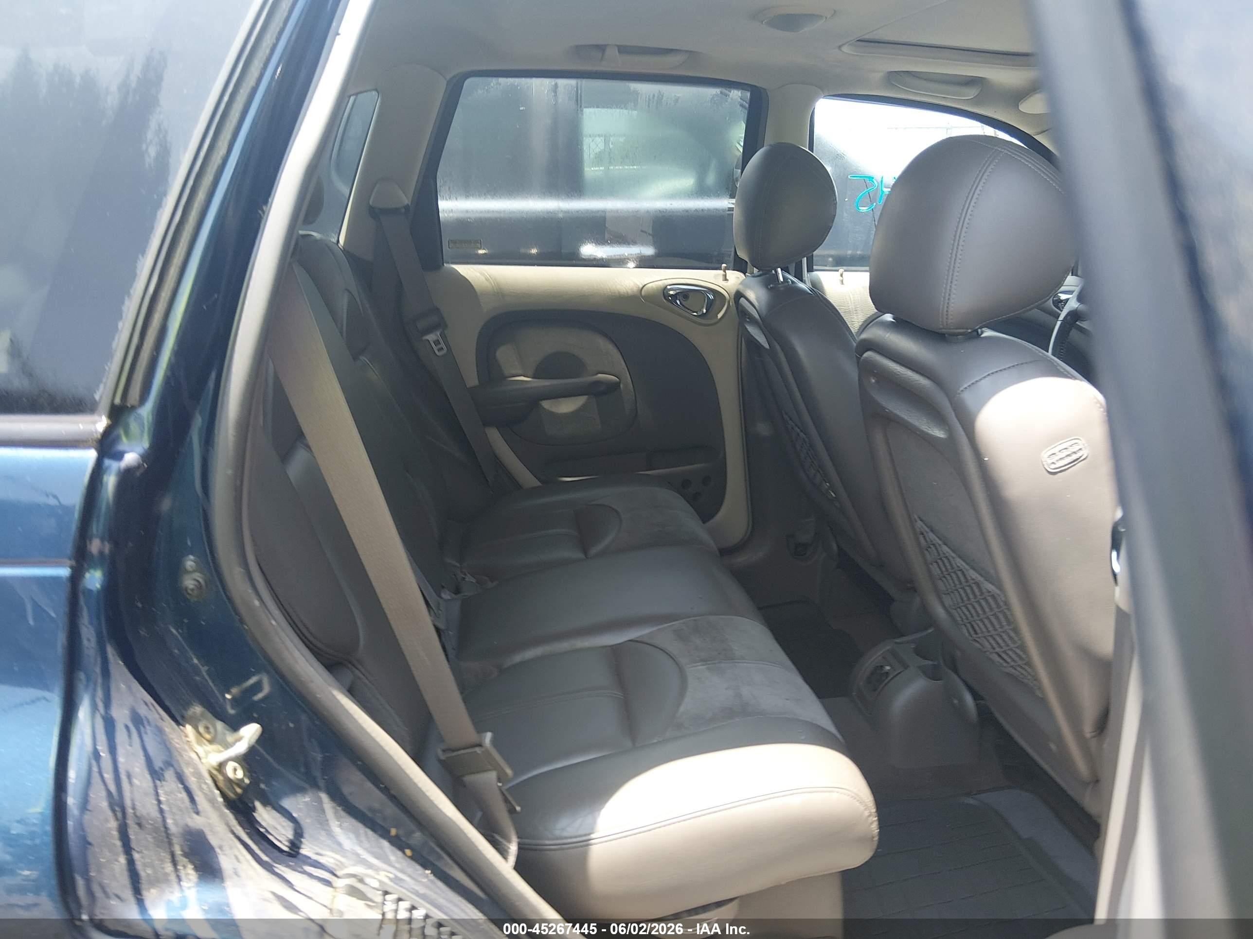 2001 Chrysler Pt Cruiser   Dark Blue vin: 3C8FY4BB81T543785