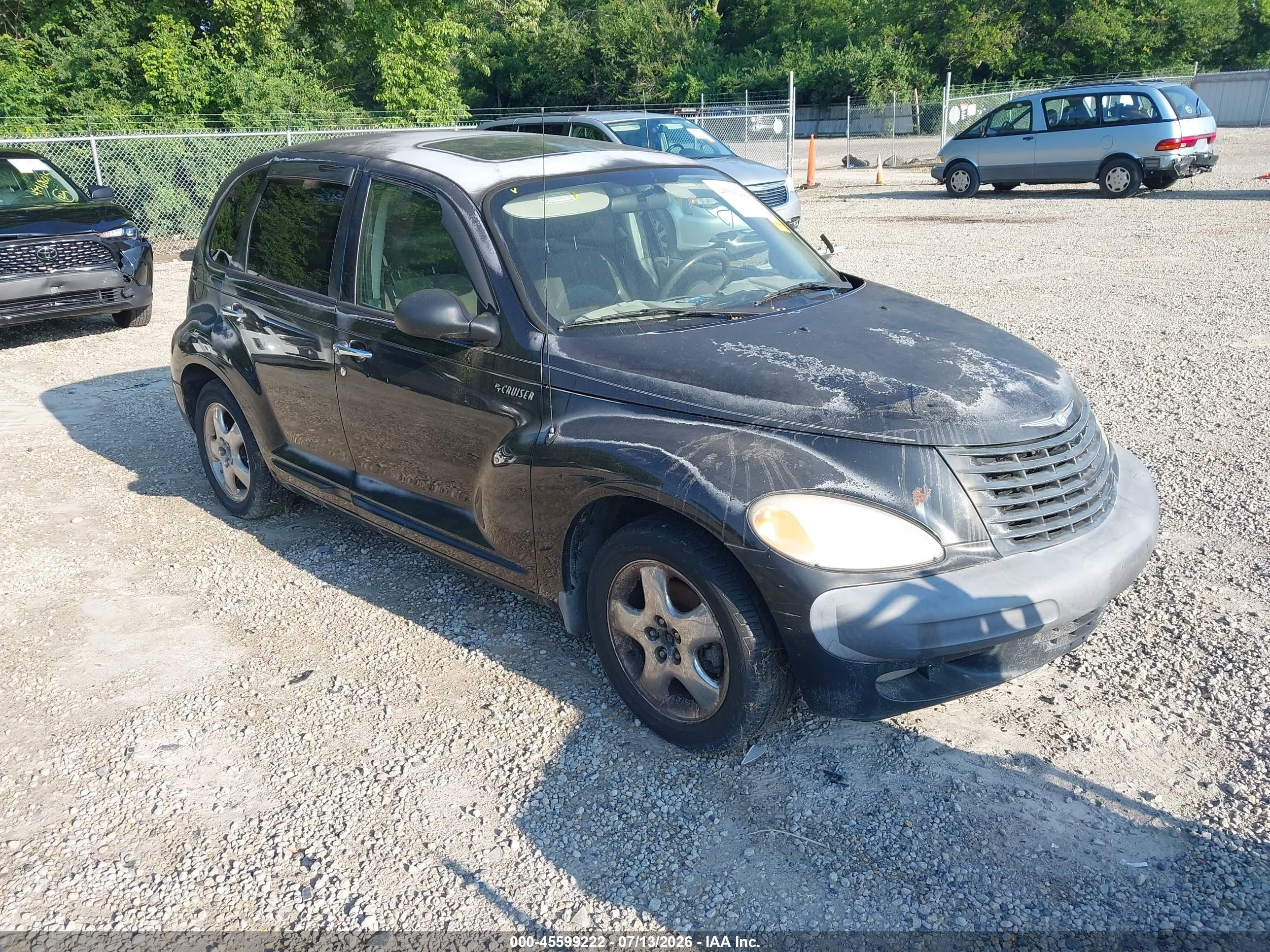 2001 Chrysler Pt Cruiser   Black vin: 3C8FY4BB91T618686