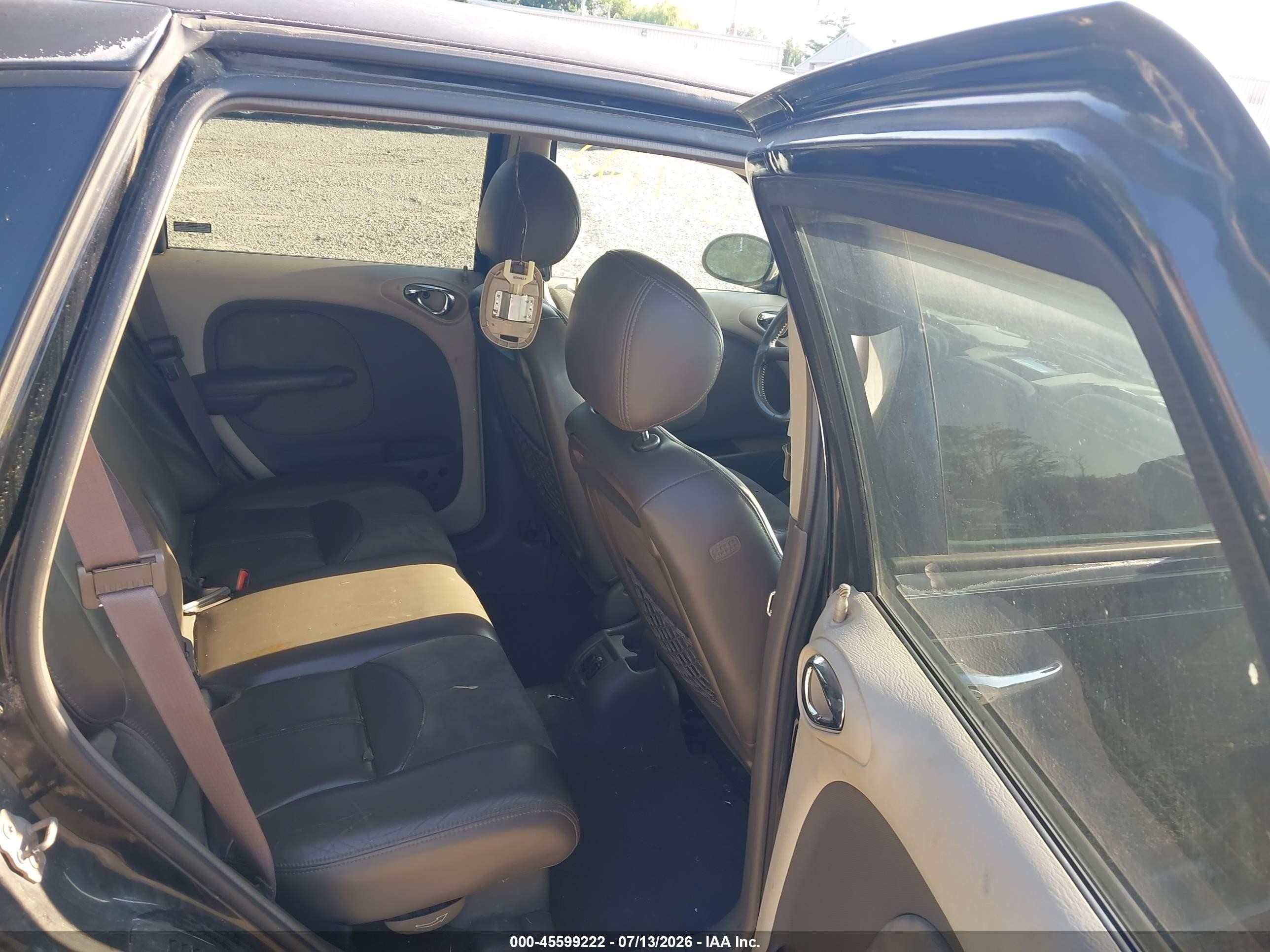 2001 Chrysler Pt Cruiser   Черный vin: 3C8FY4BB91T618686