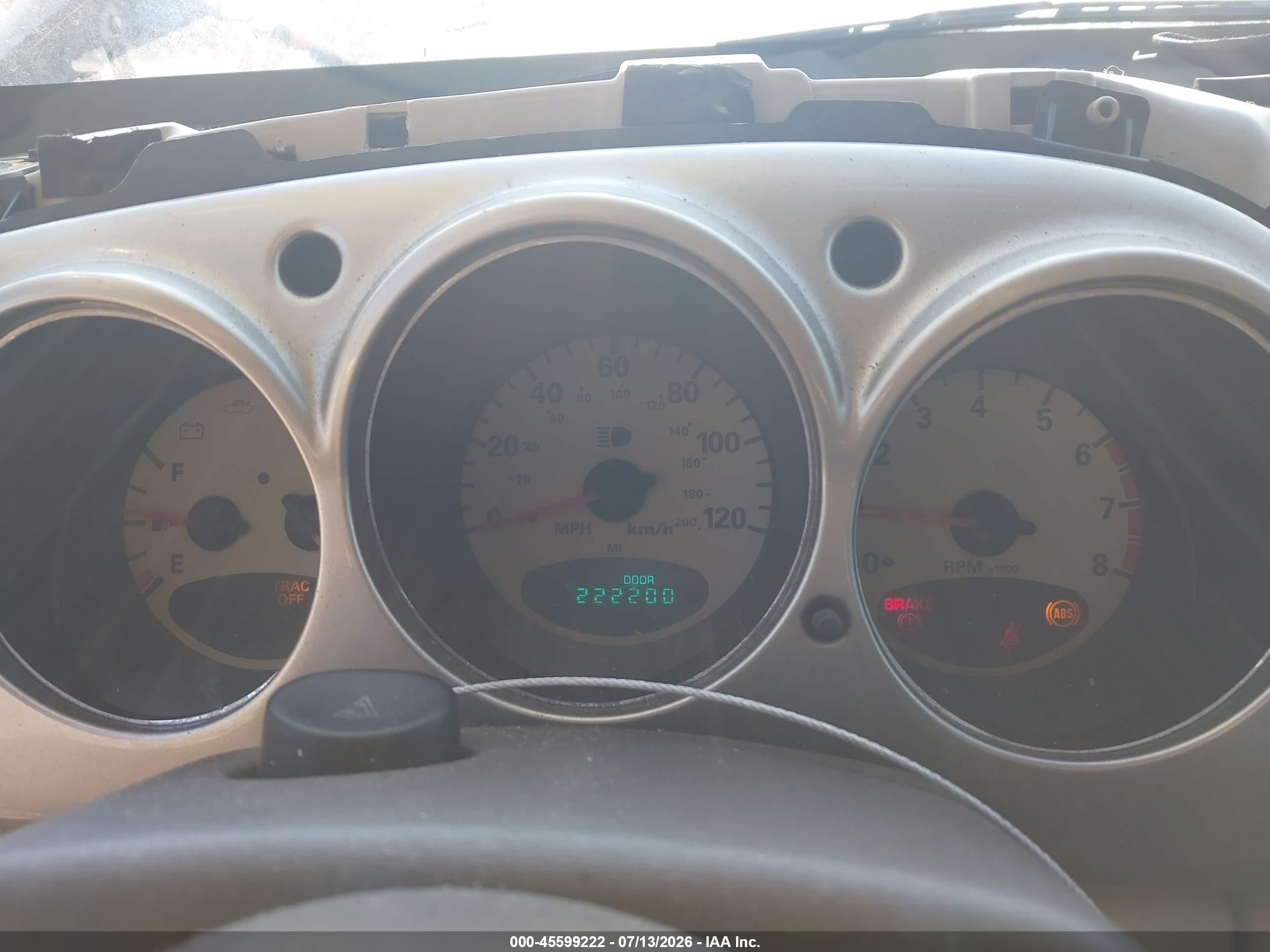 2001 Chrysler Pt Cruiser   Черный vin: 3C8FY4BB91T618686