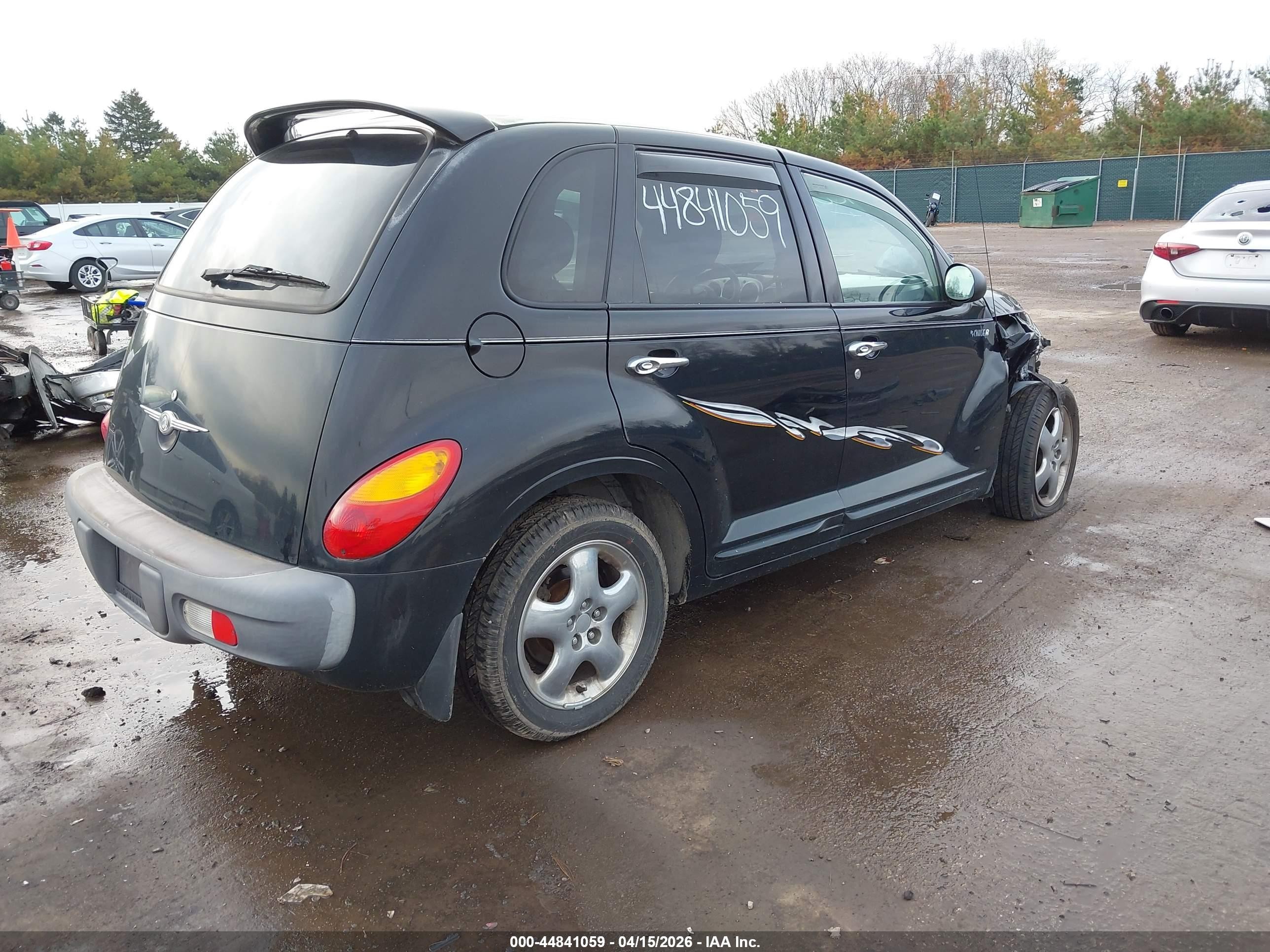 2001 Chrysler Pt Cruiser   Черный vin: 3C8FY4BB91T631521