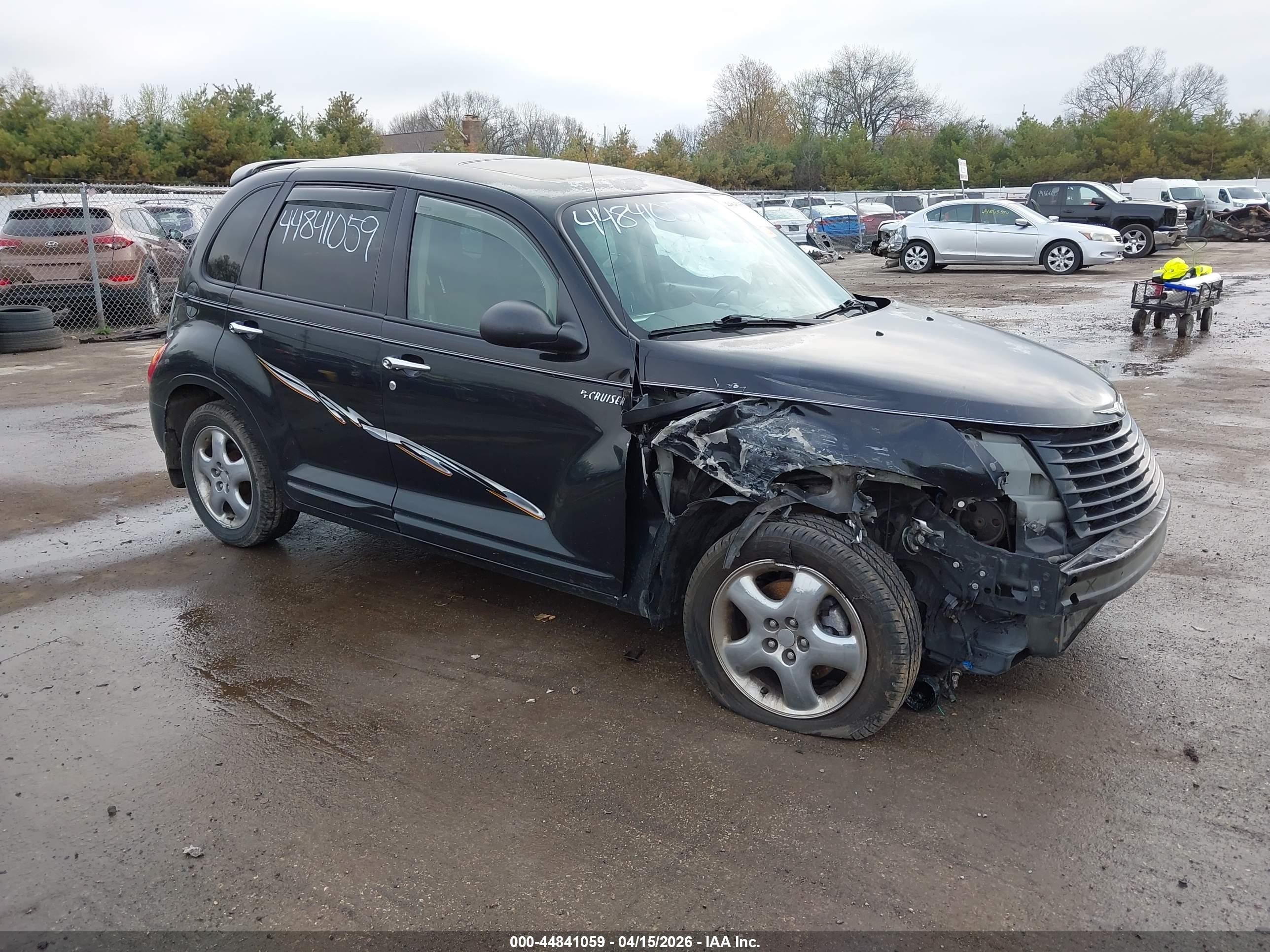 2001 Chrysler Pt Cruiser   Black vin: 3C8FY4BB91T631521