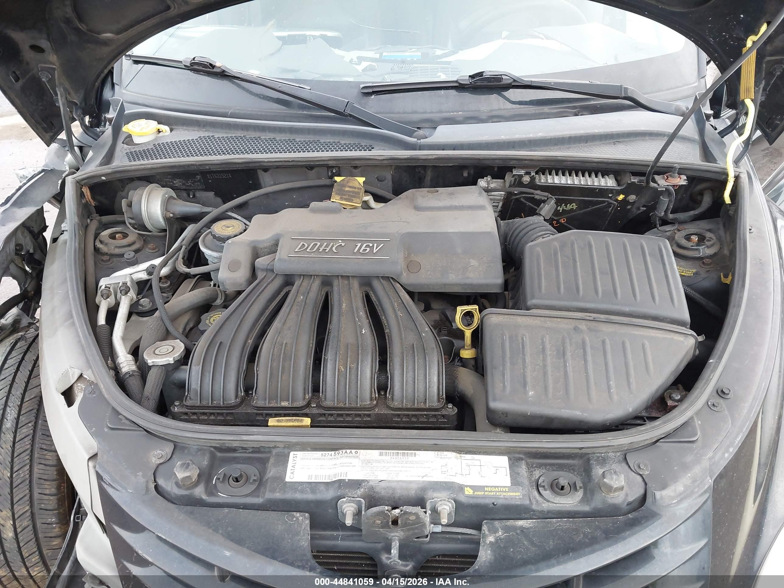 2001 Chrysler Pt Cruiser   Черный vin: 3C8FY4BB91T631521