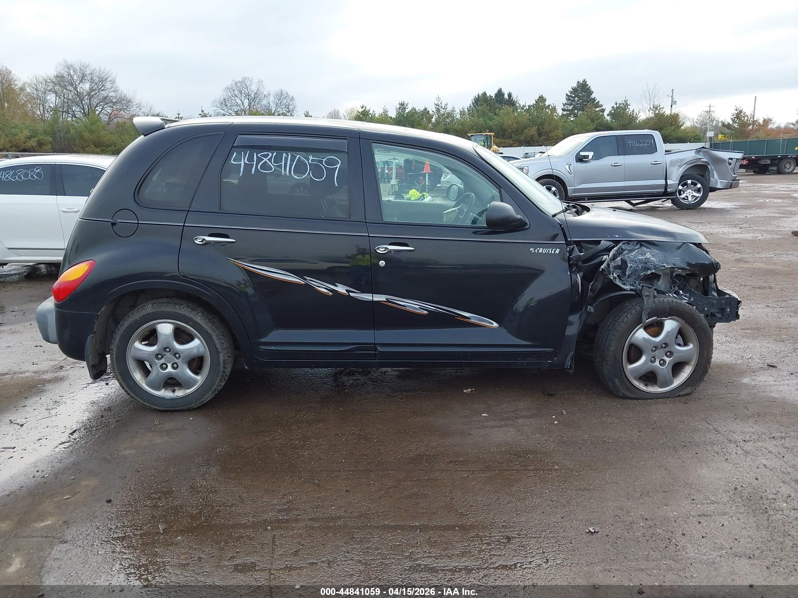 2001 Chrysler Pt Cruiser   Черный vin: 3C8FY4BB91T631521