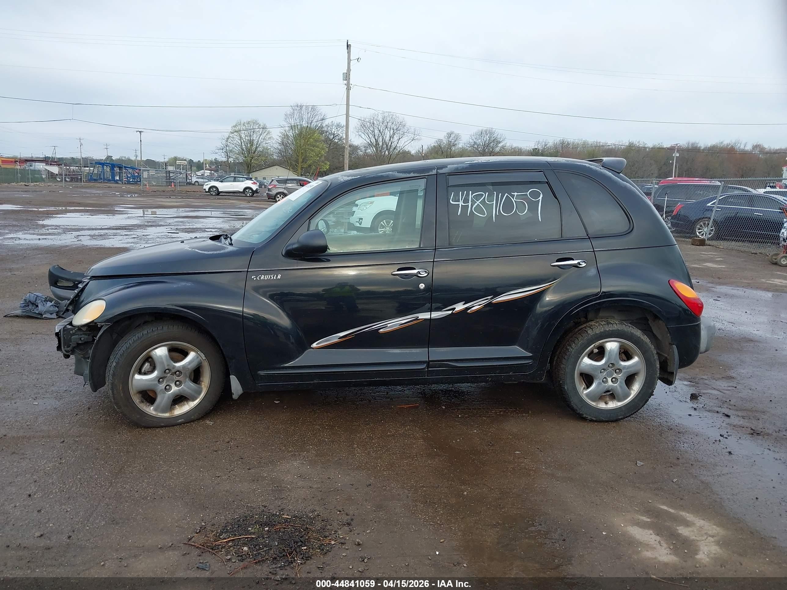 2001 Chrysler Pt Cruiser   Черный vin: 3C8FY4BB91T631521