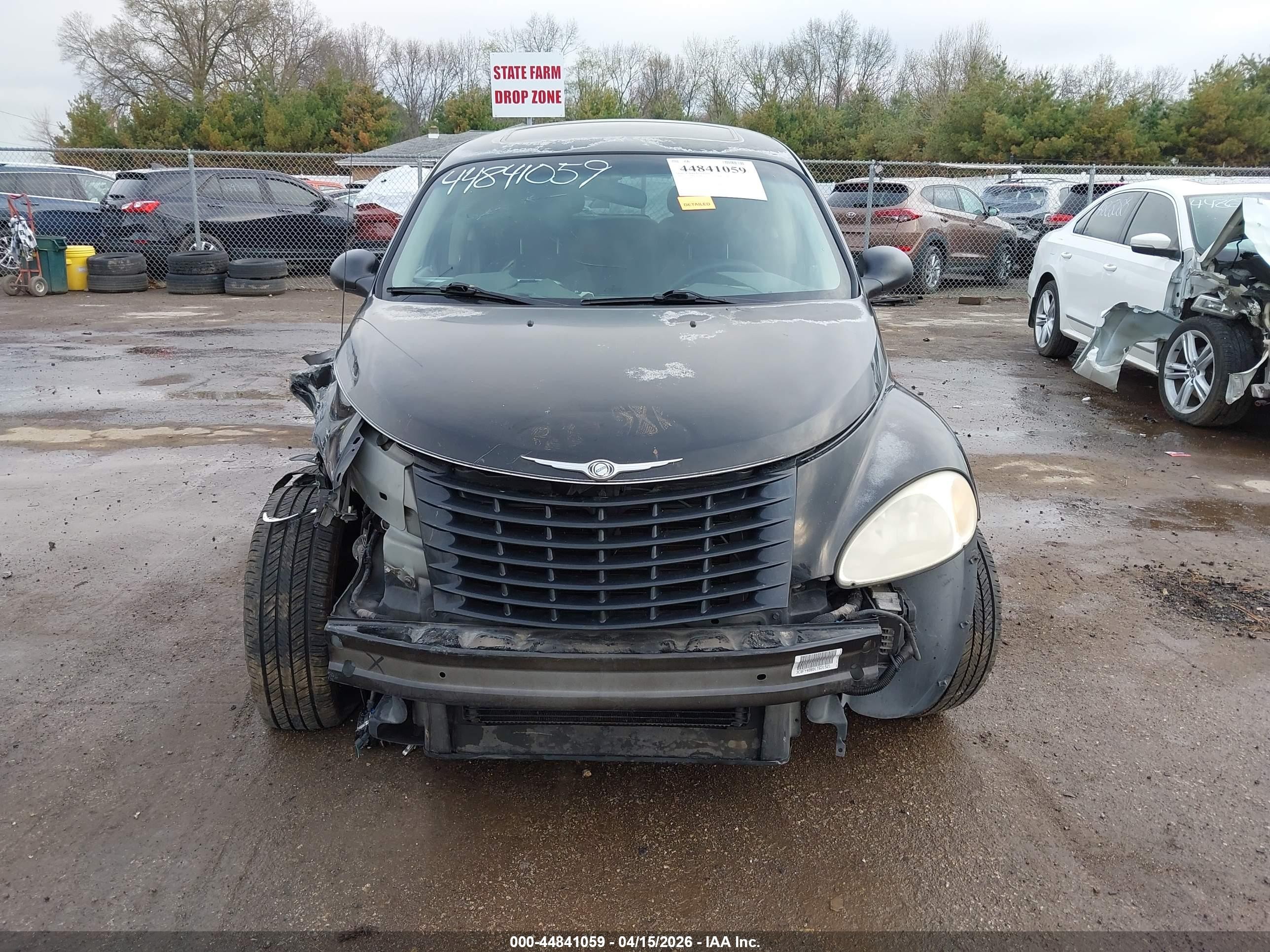 2001 Chrysler Pt Cruiser   Черный vin: 3C8FY4BB91T631521