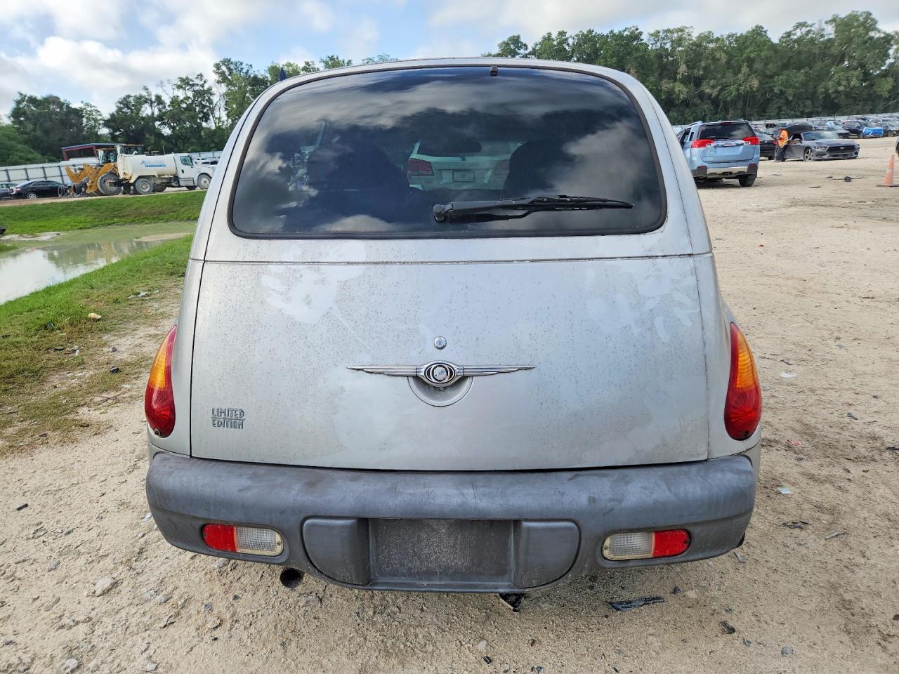 2001 Chrysler Pt Cruiser Silver vin: 3C8FY4BBX1T514353