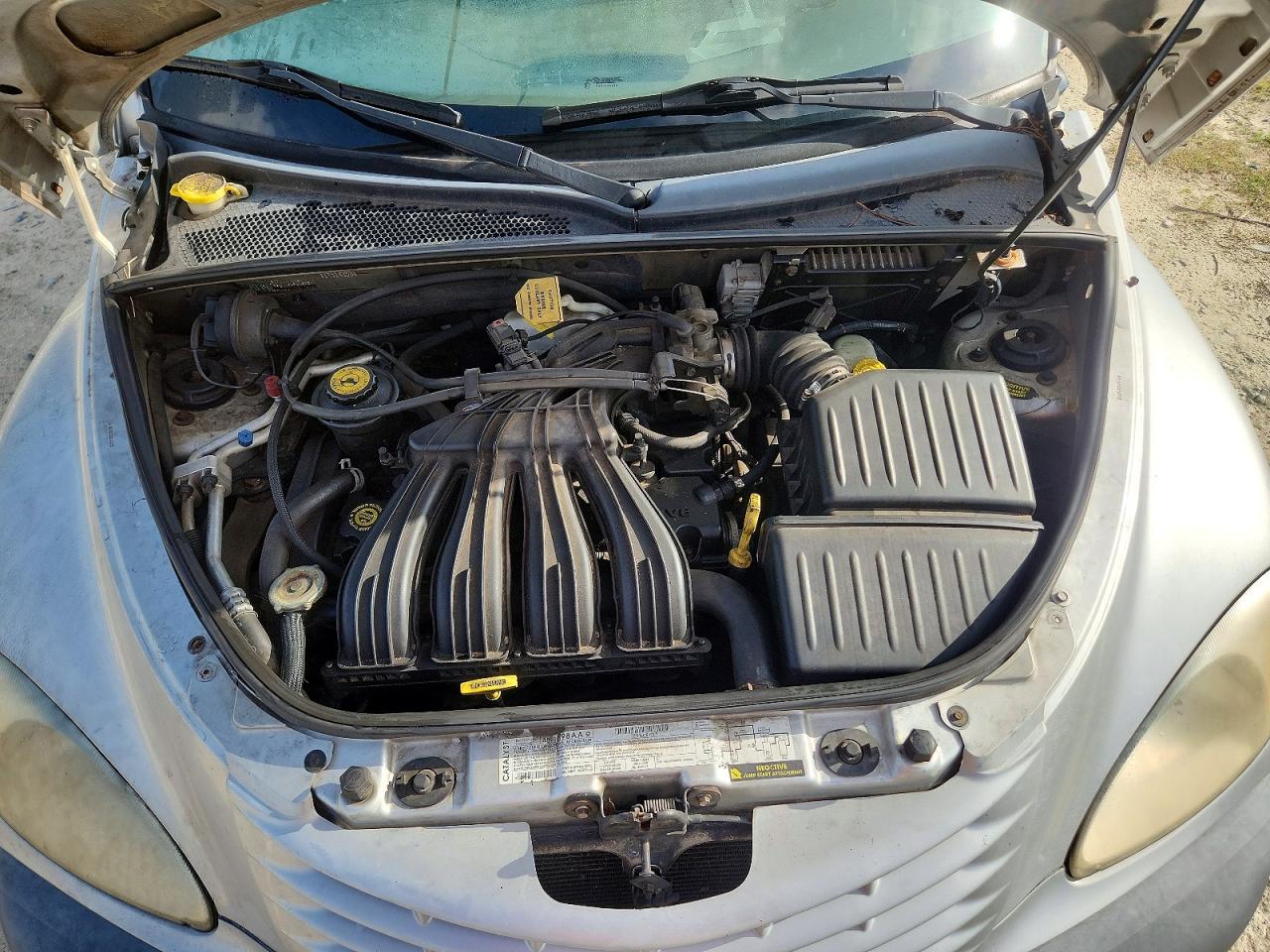 2001 Chrysler Pt Cruiser Silver vin: 3C8FY4BBX1T514353