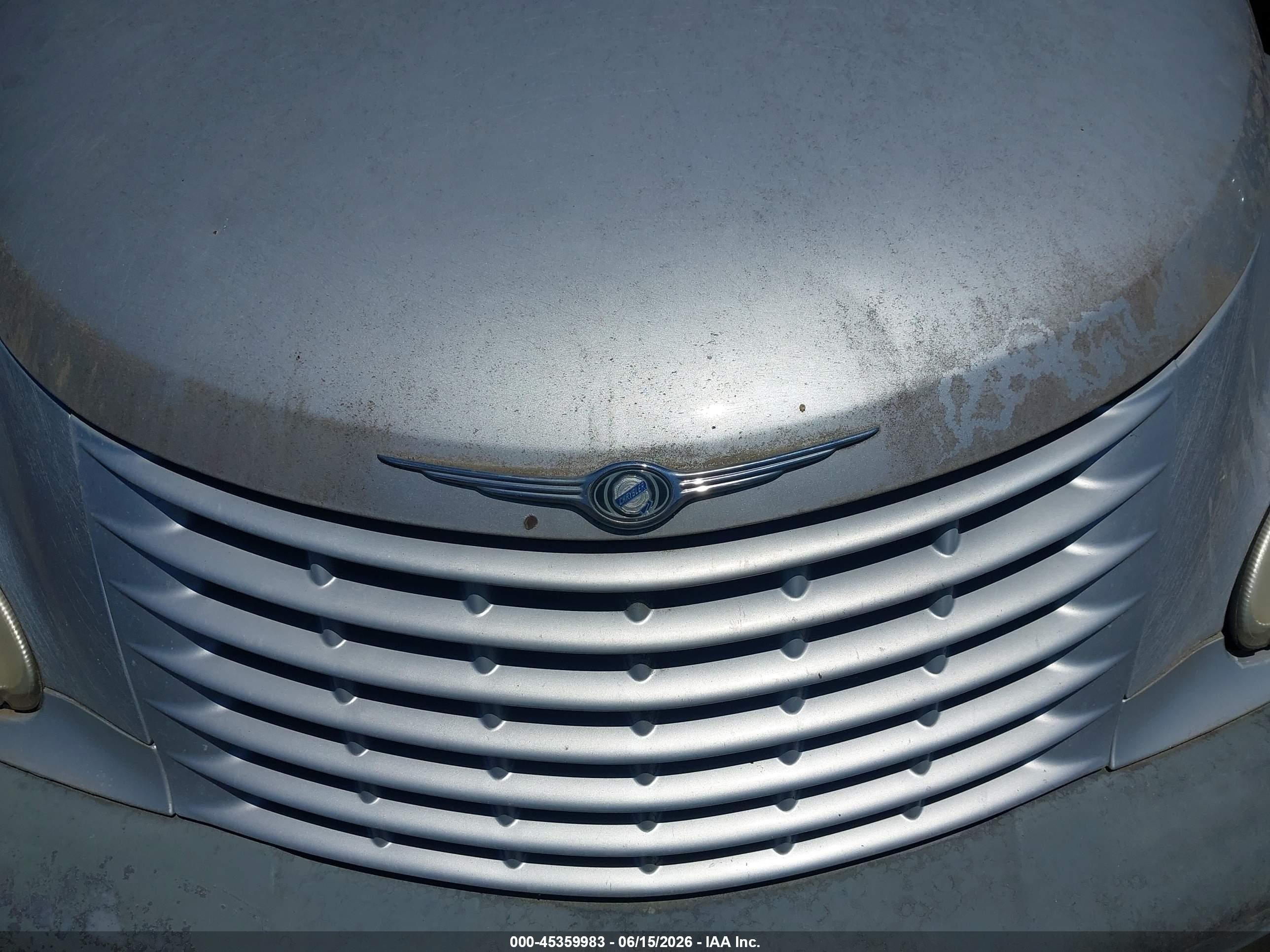 2001 Chrysler Pt Cruiser   Silver vin: 3C8FY4BBX1T584158