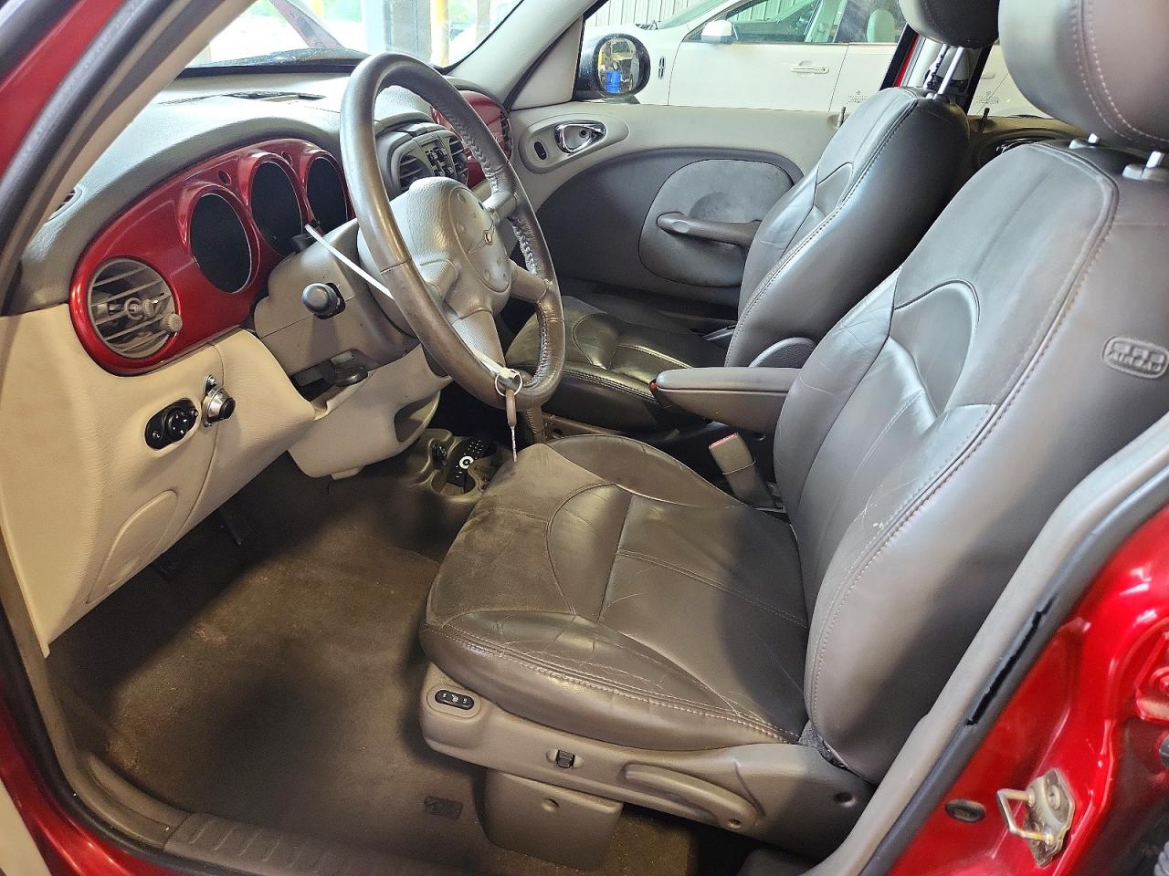 2001 Chrysler Pt Cruiser Red vin: 3C8FY4BBX1T666102