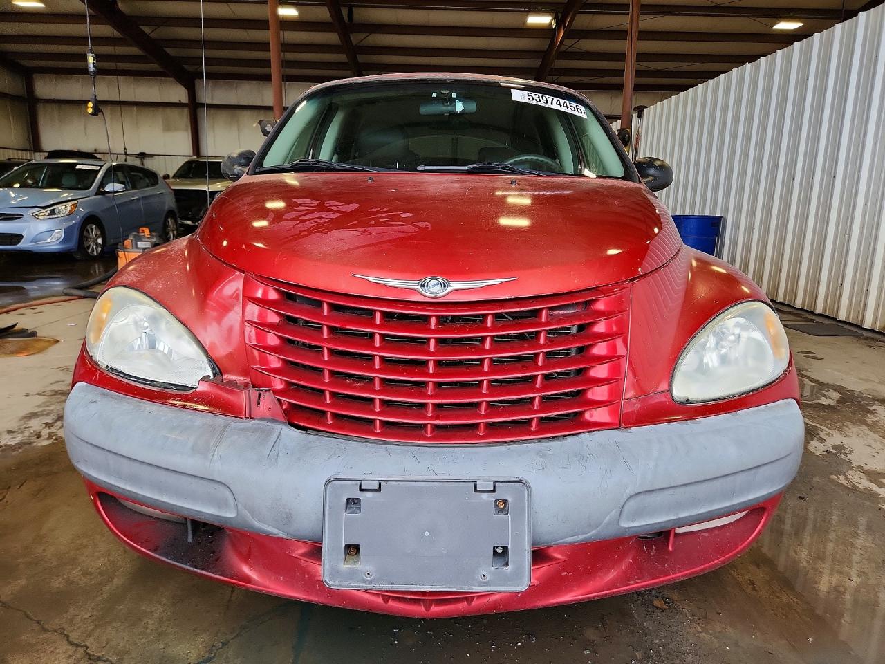 2001 Chrysler Pt Cruiser Red vin: 3C8FY4BBX1T666102