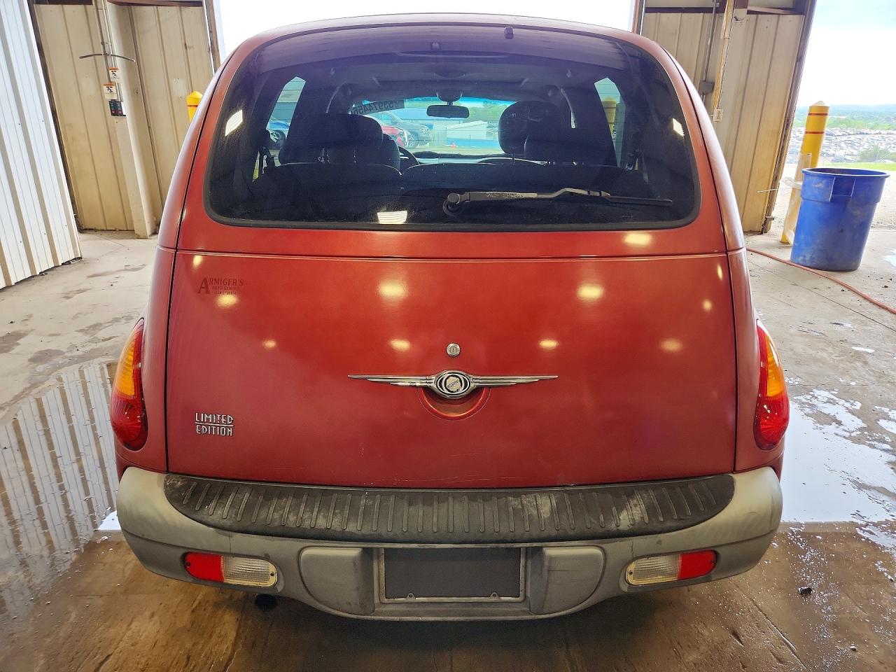 2001 Chrysler Pt Cruiser Red vin: 3C8FY4BBX1T666102