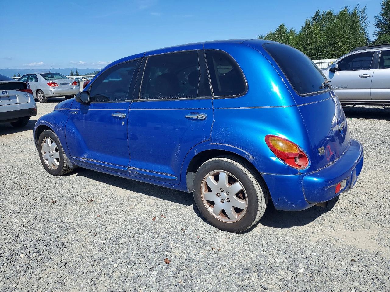 2003 Chrysler Pt Cruiser Touring Blue vin: 3C8FY58B03T550844
