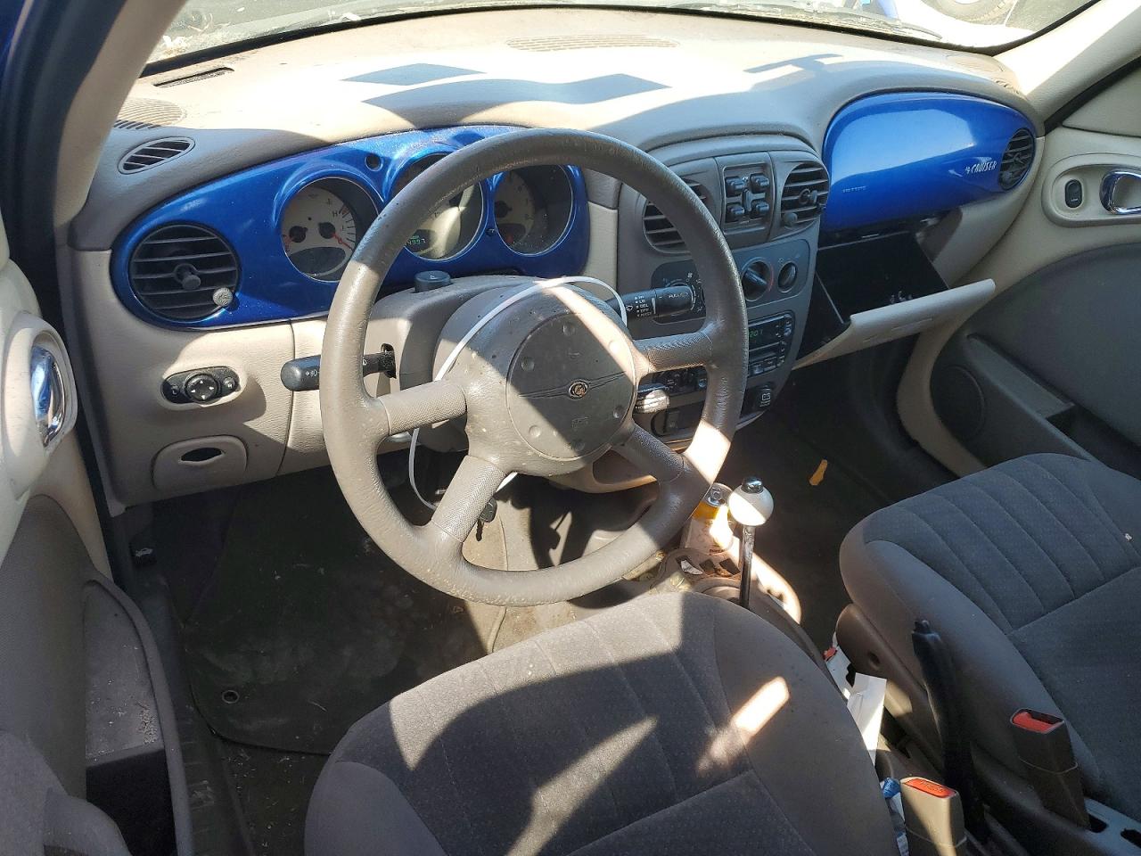 2003 Chrysler Pt Cruiser Touring Blue vin: 3C8FY58B03T550844