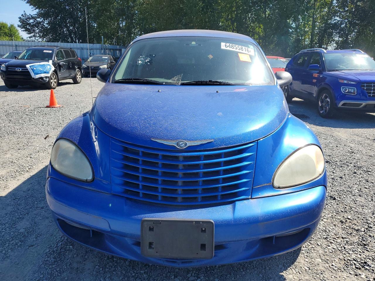2003 Chrysler Pt Cruiser Touring Blue vin: 3C8FY58B03T550844