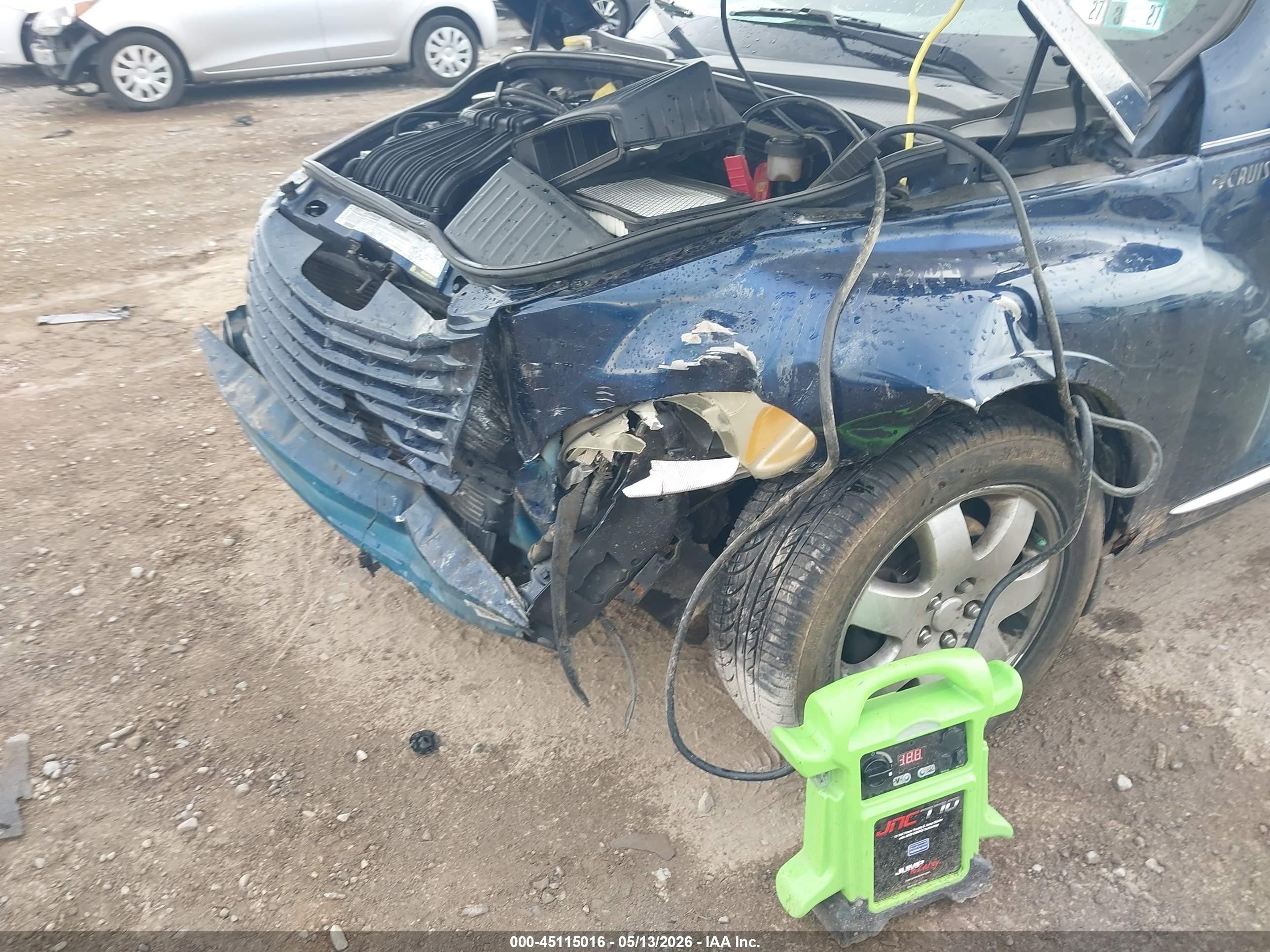 2003 Chrysler Pt Cruiser Touring Синий vin: 3C8FY58B23T503556