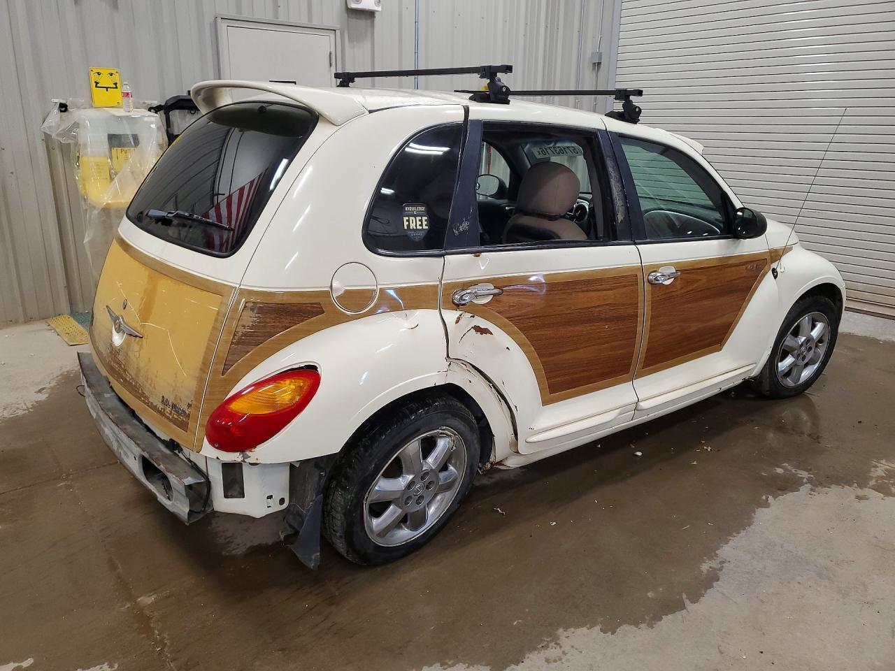 2005 Chrysler Pt Cruiser Limited White vin: 3C8FY68805T625572
