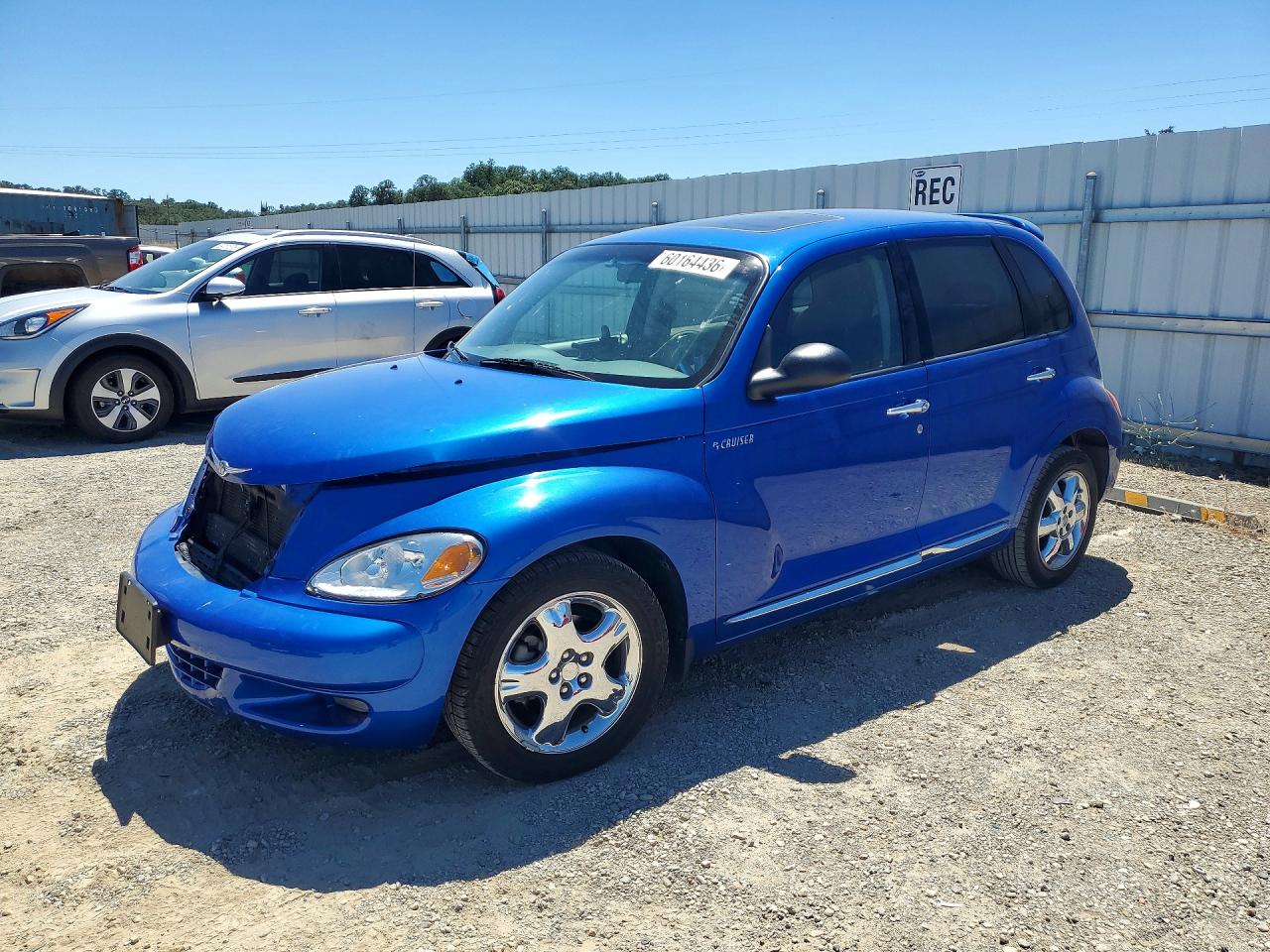 2004 Chrysler Pt Cruiser Limited Синий vin: 3C8FY68844T349153