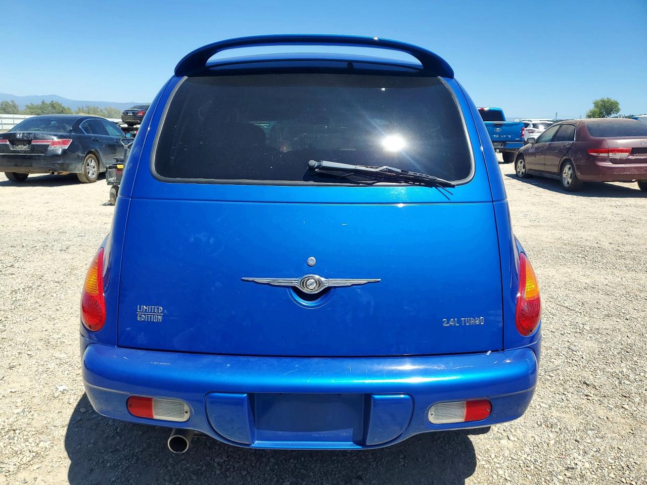 2004 Chrysler Pt Cruiser Limited Blue vin: 3C8FY68844T349153
