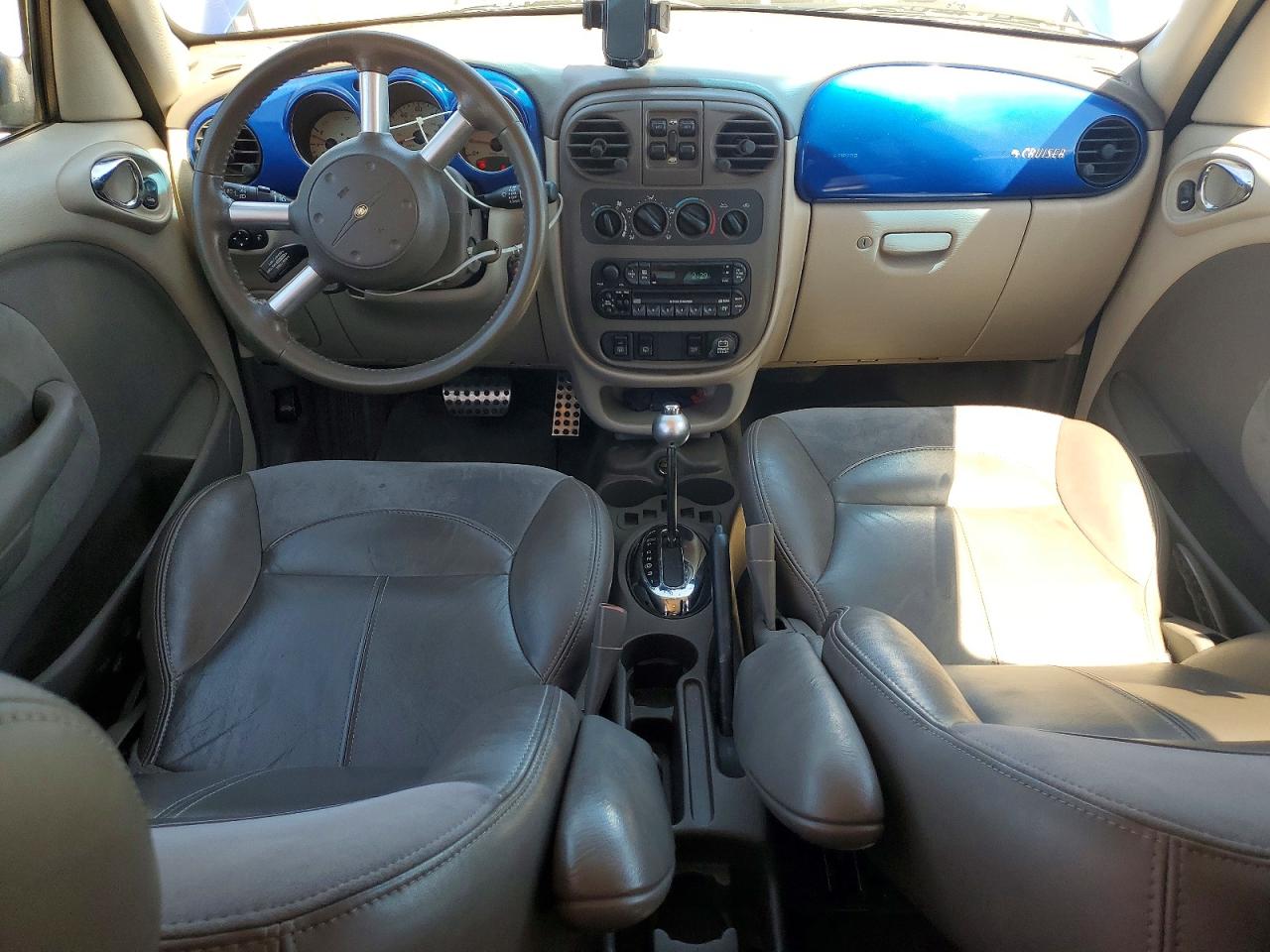 2004 Chrysler Pt Cruiser Limited Blue vin: 3C8FY68844T349153