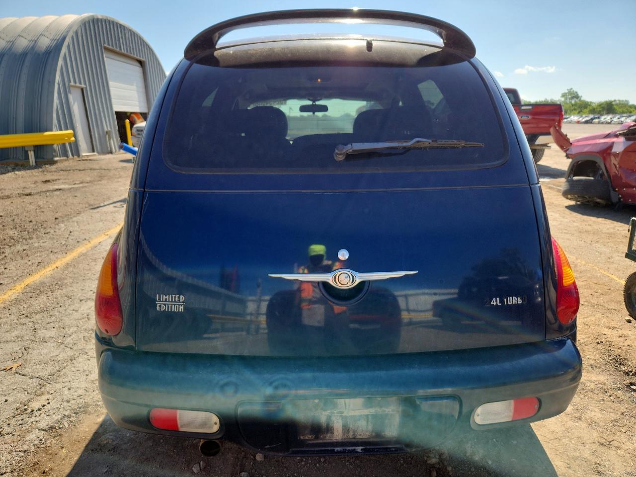 2005 Chrysler Pt Cruiser Limited Blue vin: 3C8FY68855T556197