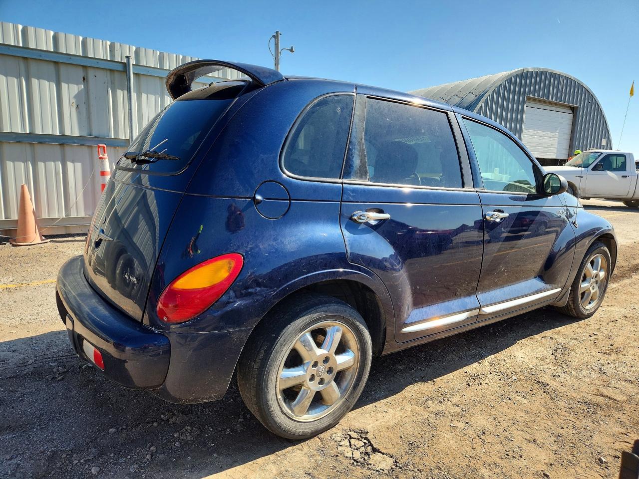 2005 Chrysler Pt Cruiser Limited Blue vin: 3C8FY68855T556197