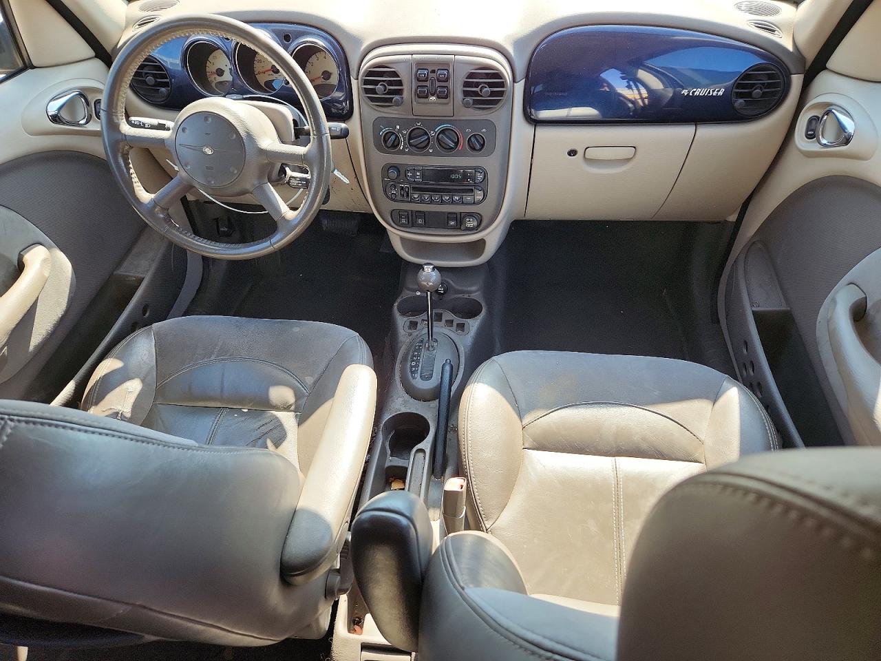 2005 Chrysler Pt Cruiser Limited Blue vin: 3C8FY68855T556197