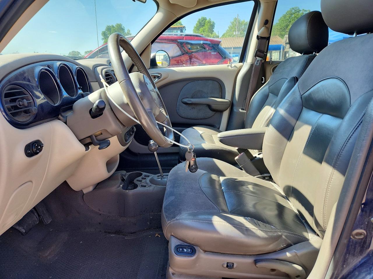 2005 Chrysler Pt Cruiser Limited Blue vin: 3C8FY68855T556197