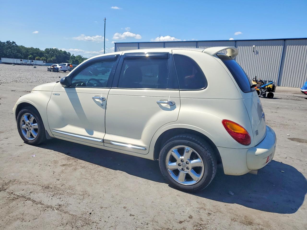 2005 Chrysler Pt Cruiser Limited Cream vin: 3C8FY68855T560380
