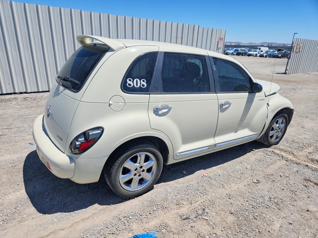 2005 Chrysler Pt Cruiser Limited White vin: 3C8FY68885T528636