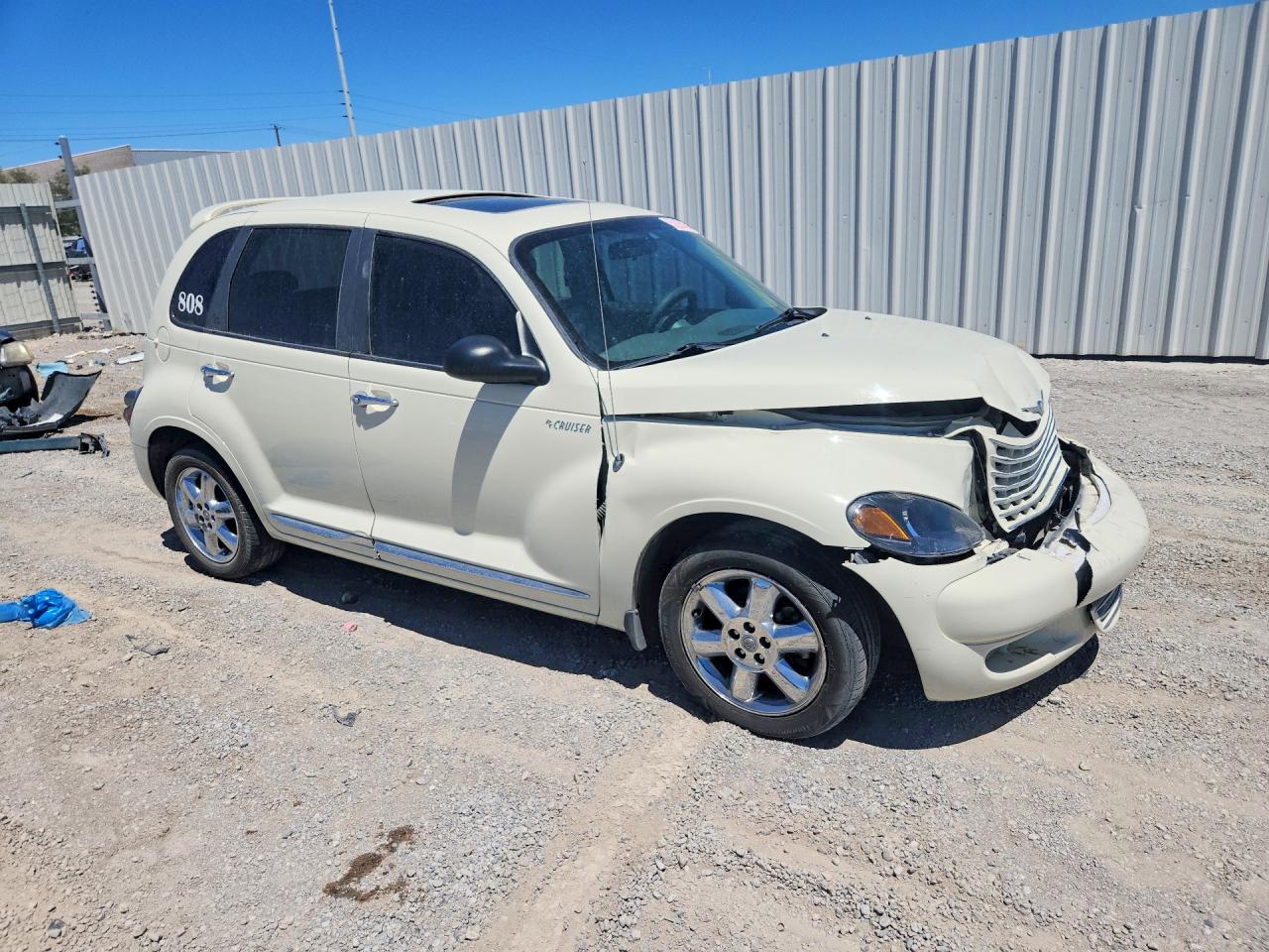 2005 Chrysler Pt Cruiser Limited White vin: 3C8FY68885T528636