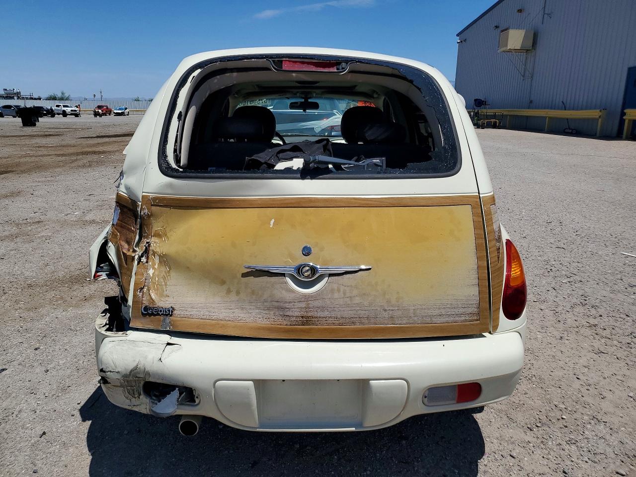 2005 Chrysler Pt Cruiser Limited White vin: 3C8FY68895T613727