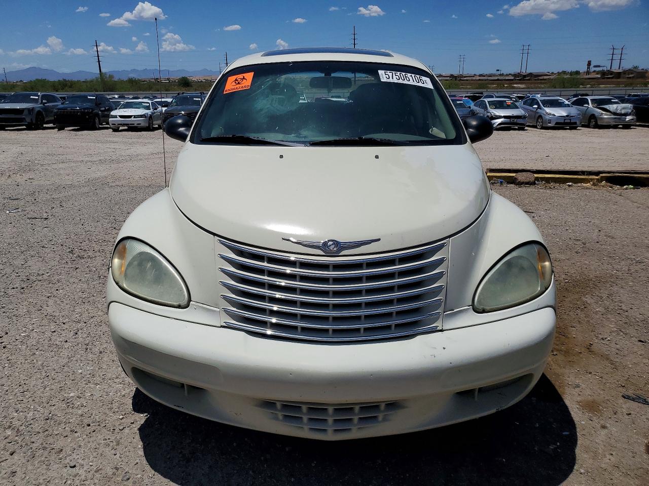 2005 Chrysler Pt Cruiser Limited White vin: 3C8FY68895T613727