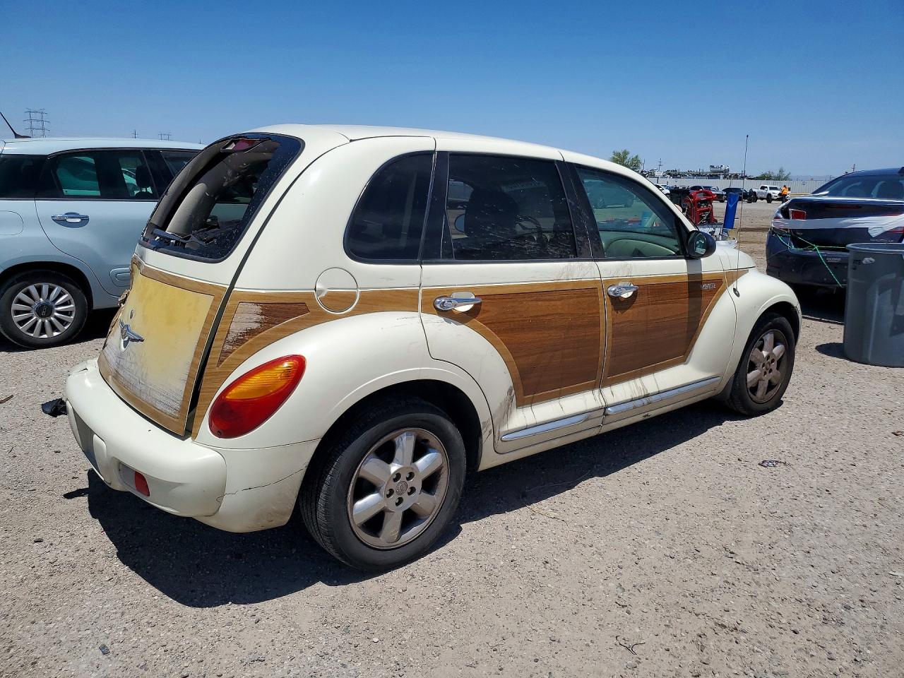 2005 Chrysler Pt Cruiser Limited White vin: 3C8FY68895T613727