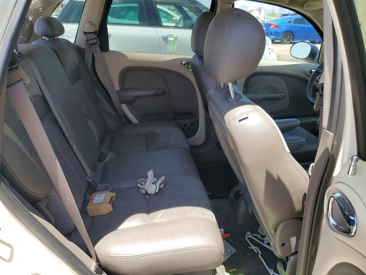 2005 Chrysler Pt Cruiser Limited White vin: 3C8FY68895T613727