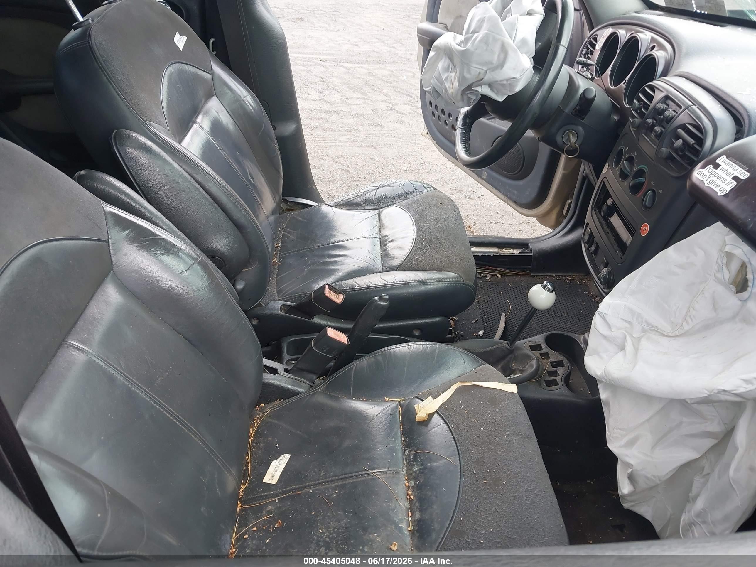 2004 Chrysler Pt Cruiser Limited Green vin: 3C8FY688X4T247081