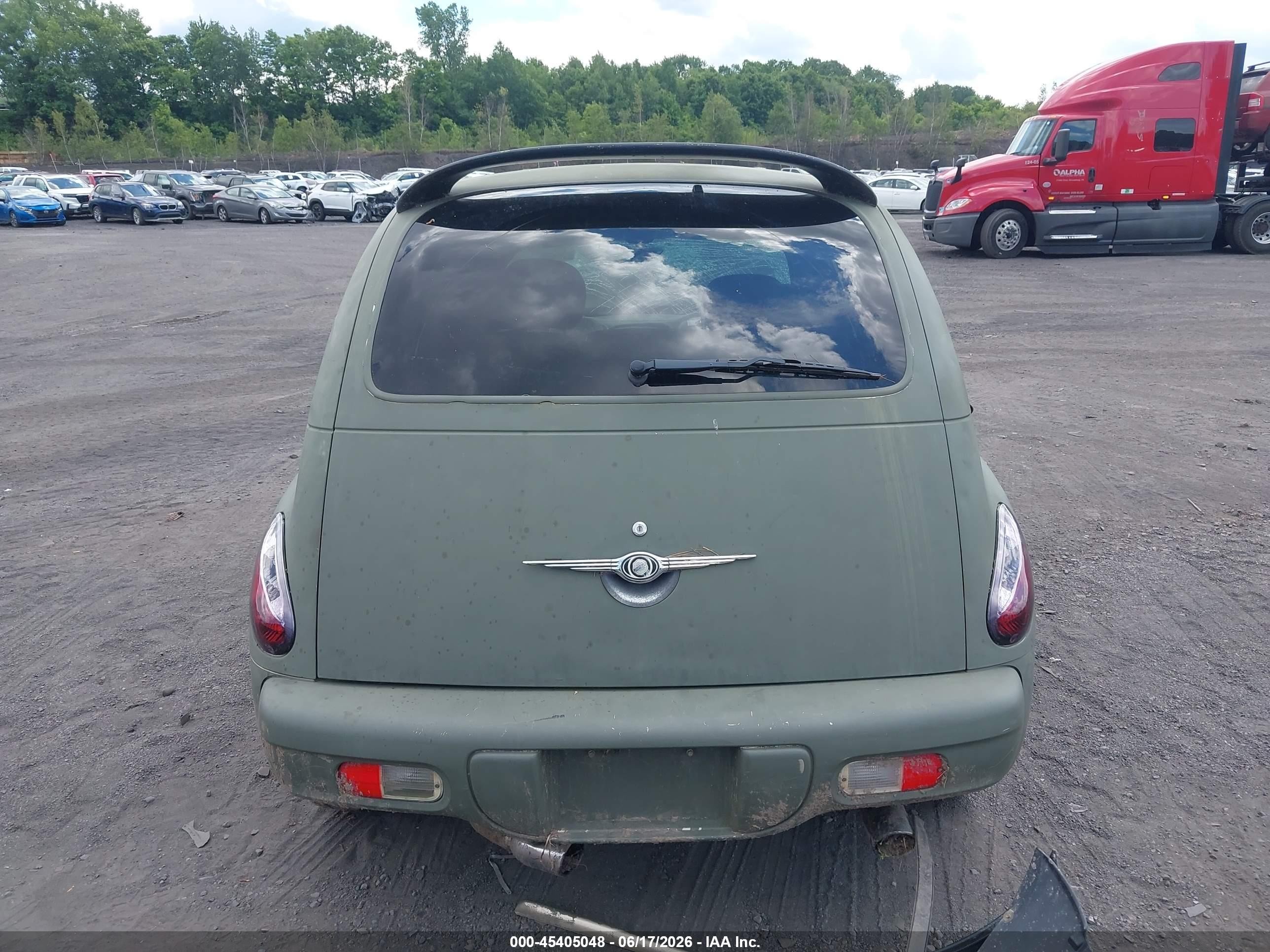 2004 Chrysler Pt Cruiser Limited Green vin: 3C8FY688X4T247081
