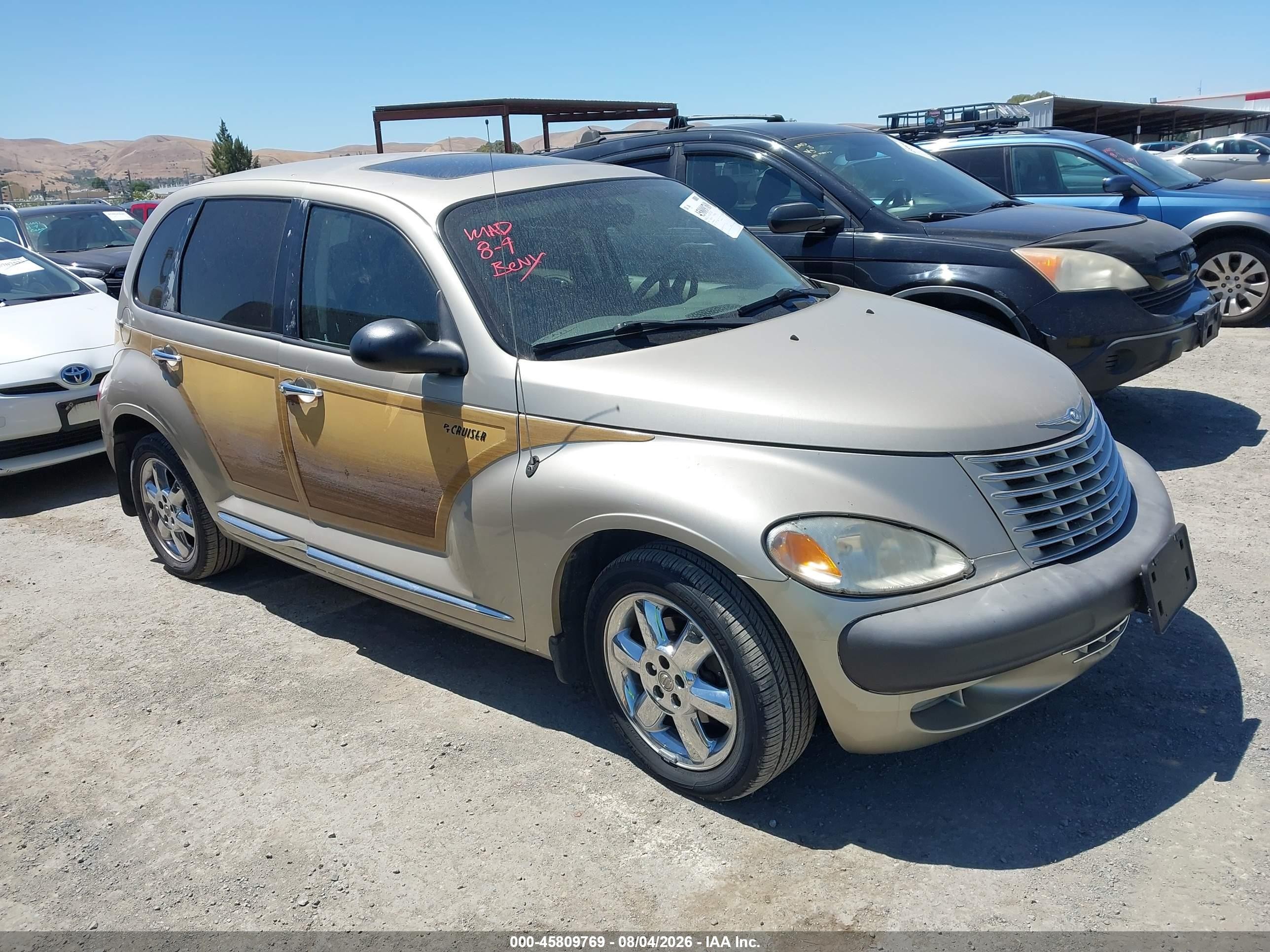 2005 Chrysler Pt Cruiser Limited Серый vin: 3C8FY688X5T640323
