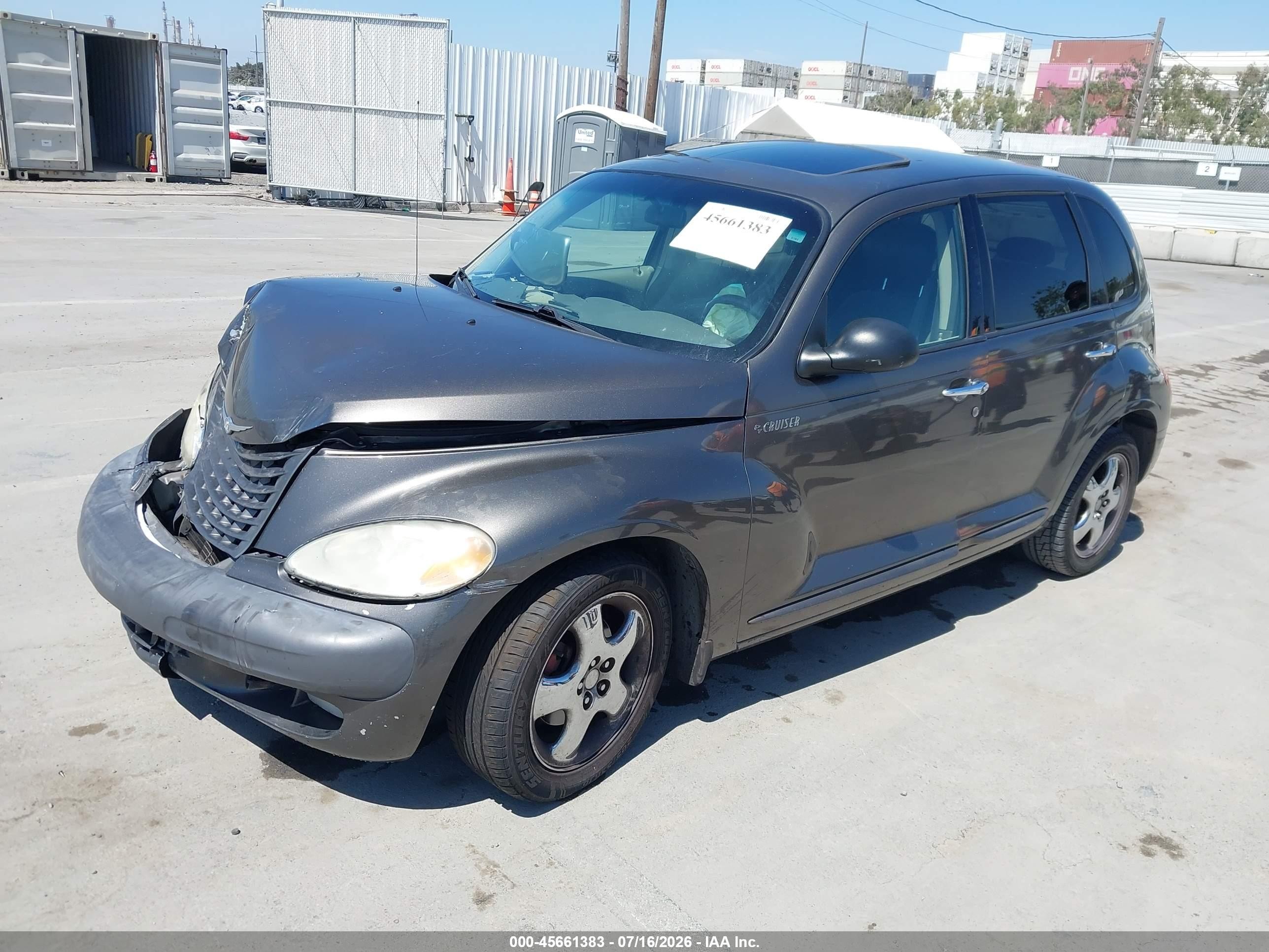 2002 Chrysler Pt Cruiser Limited Серый vin: 3C8FY68B02T217905