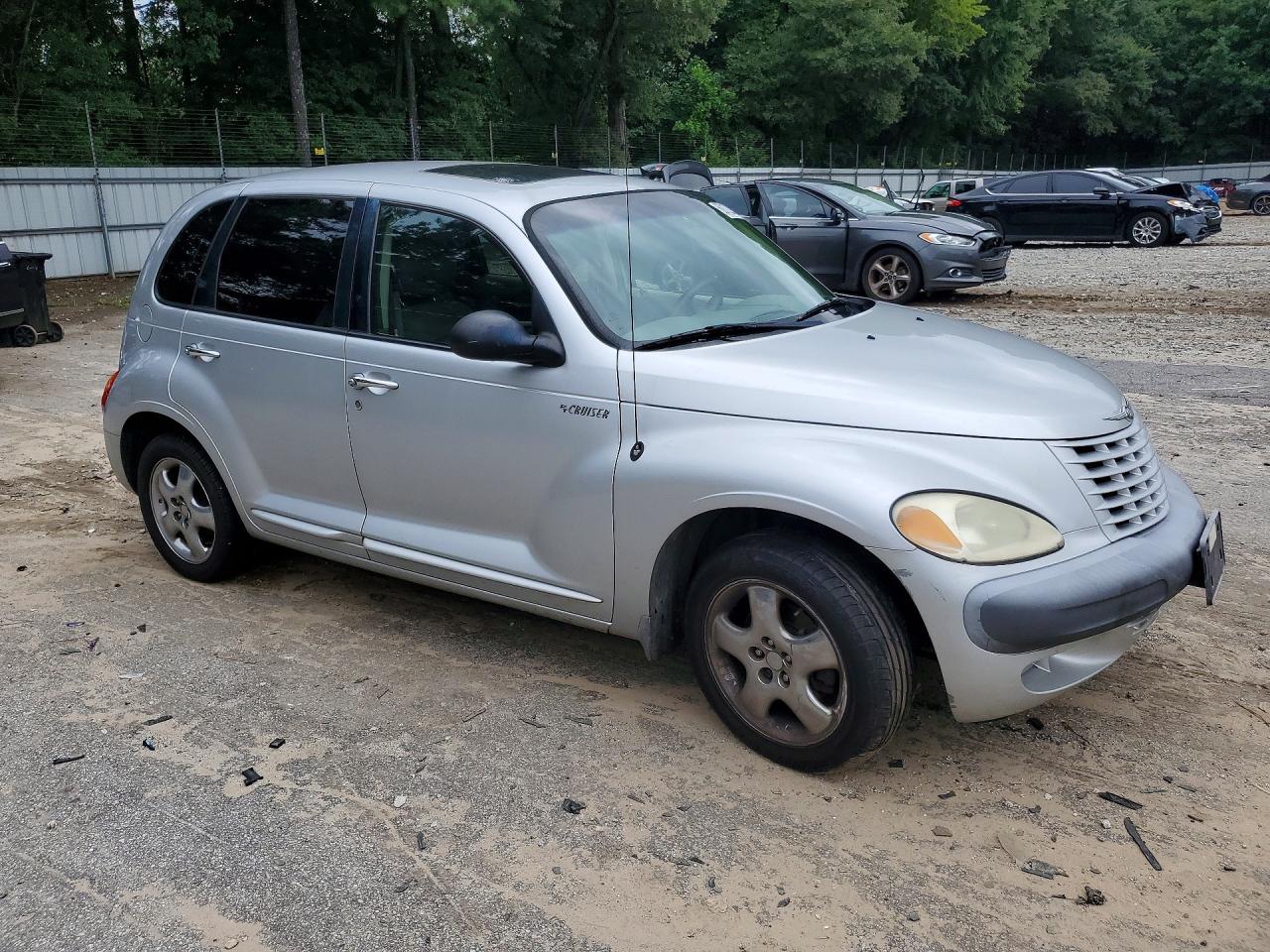 2002 Chrysler Pt Cruiser Limited Silver vin: 3C8FY68B02T226619