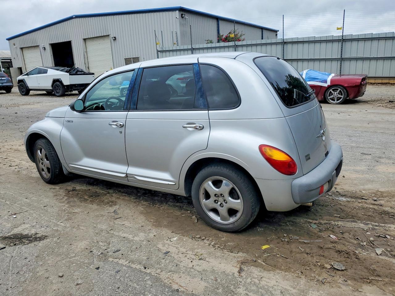 2002 Chrysler Pt Cruiser Limited Silver vin: 3C8FY68B02T226619